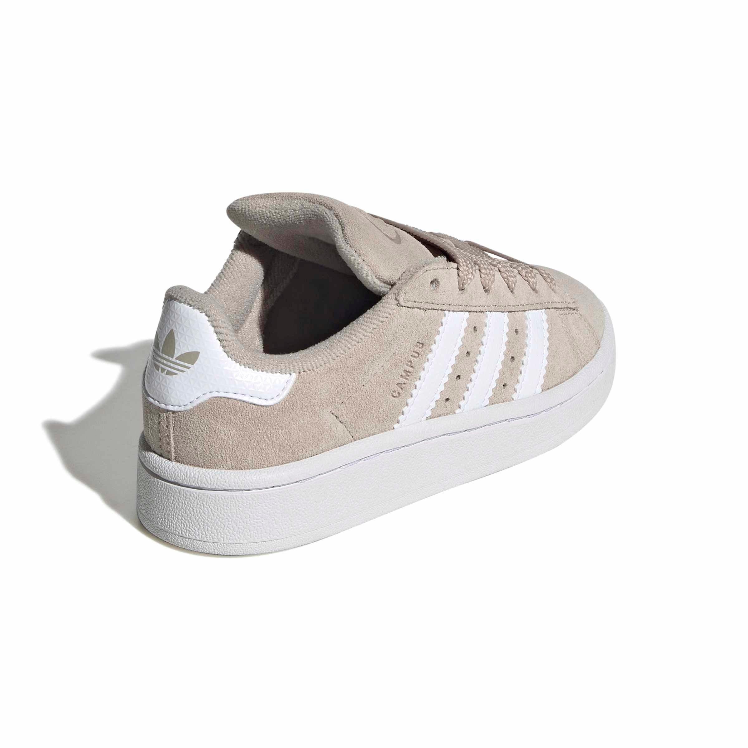 adidas Originals Campus 00s "Wonder Beige/Ftwr White/Ftwr White" Preschool Boys' Shoe - BEIGE/WHITE/WHITE Thumbnail View 4