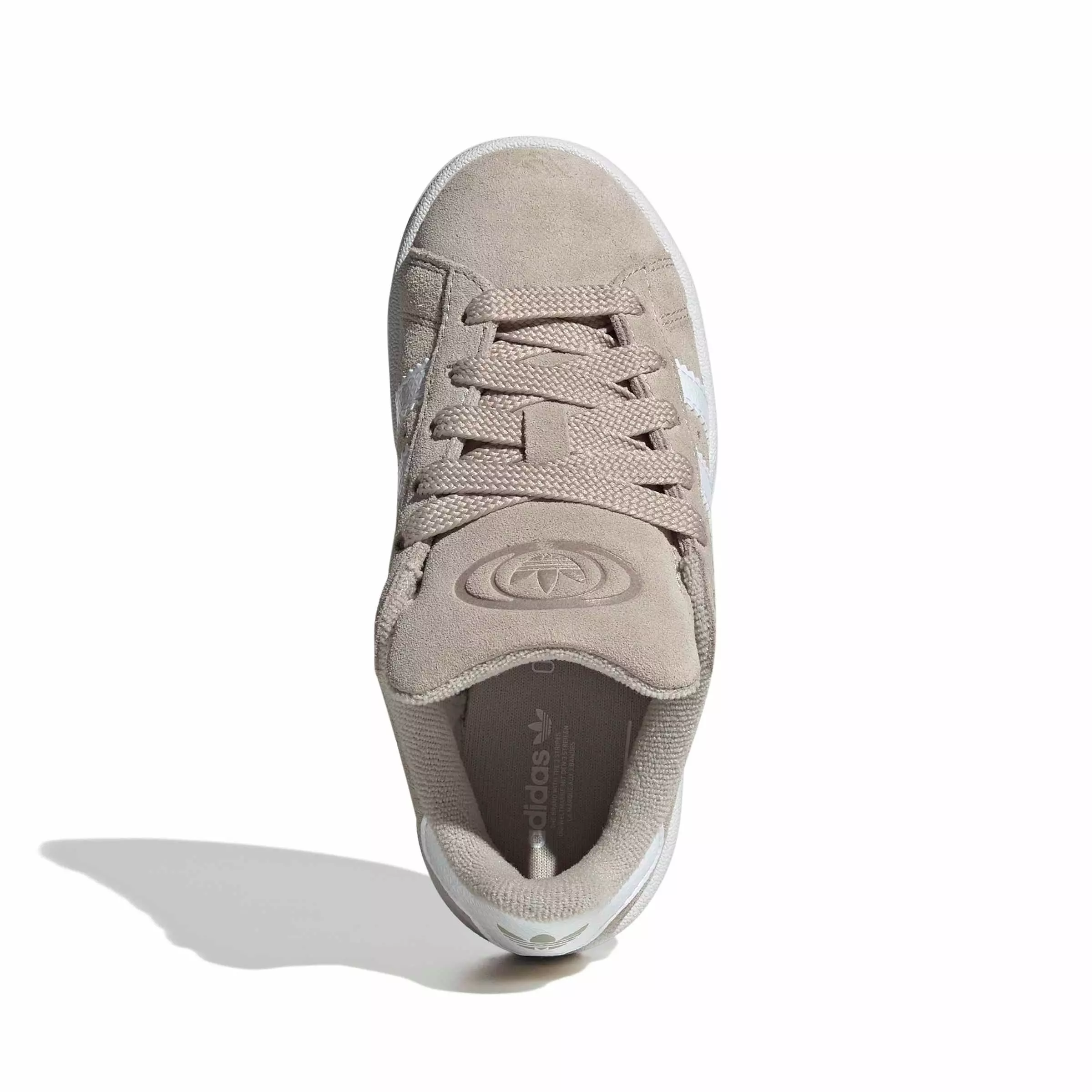 adidas Originals Campus 00s "Wonder Beige/Ftwr White/Ftwr White" Preschool Boys' Shoe - BEIGE/WHITE/WHITE