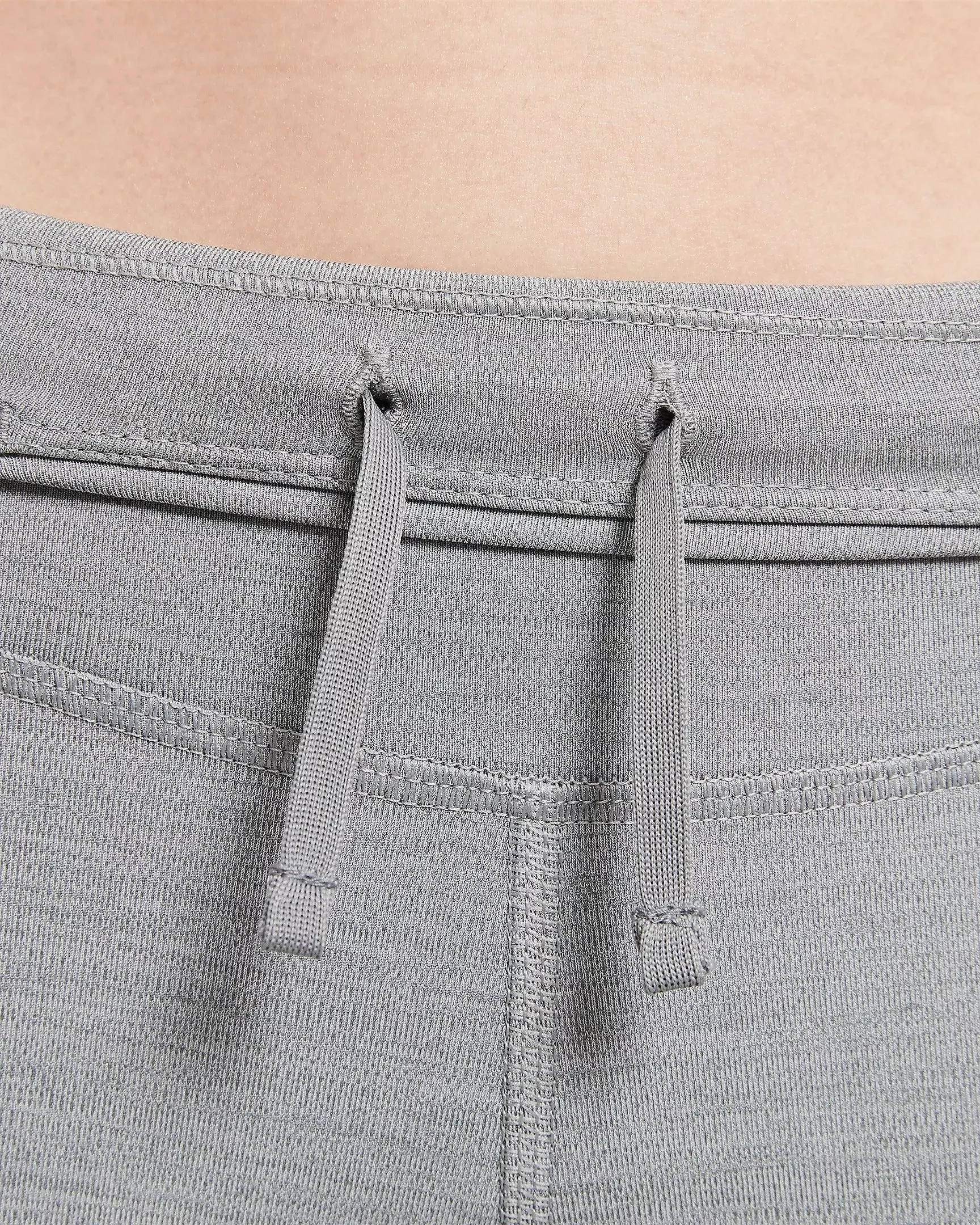 Nike Women's Fast Mid-Rise Crop Running Leggings-Grey - GREY