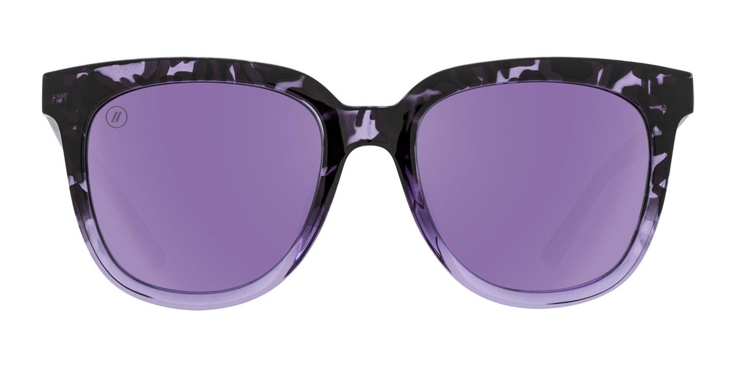 Blenders Grove Raven Delight Polarized Mirrored Sunglasses - PURPLE Thumbnail View 4