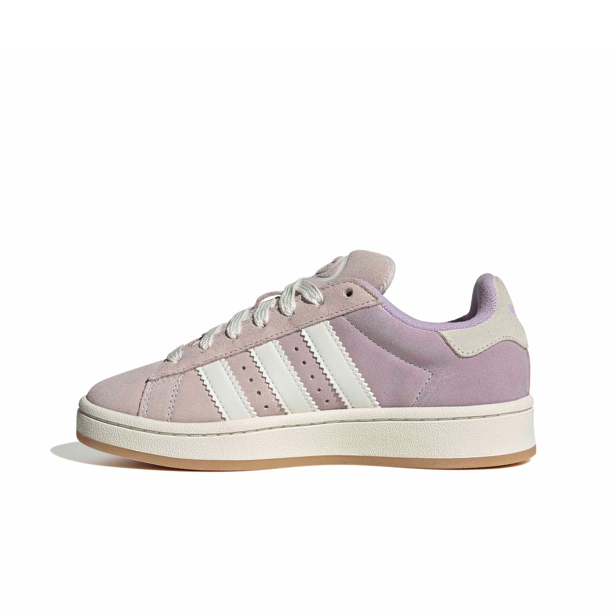adidas Originals Campus 00s "Almost Pink/Core White/Powder Plum" Grade School Girls' Shoe - PINK/WHITE/PLUM Thumbnail View 2