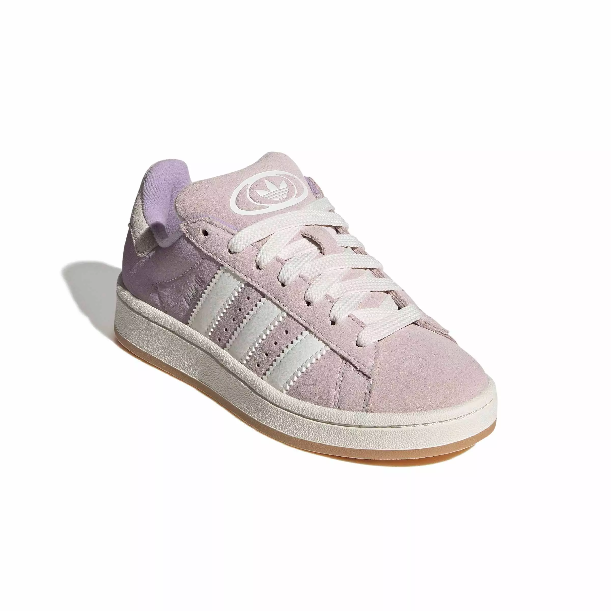 adidas Originals Campus 00s "Almost Pink/Core White/Powder Plum" Grade School Girls' Shoe - PINK/WHITE/PLUM