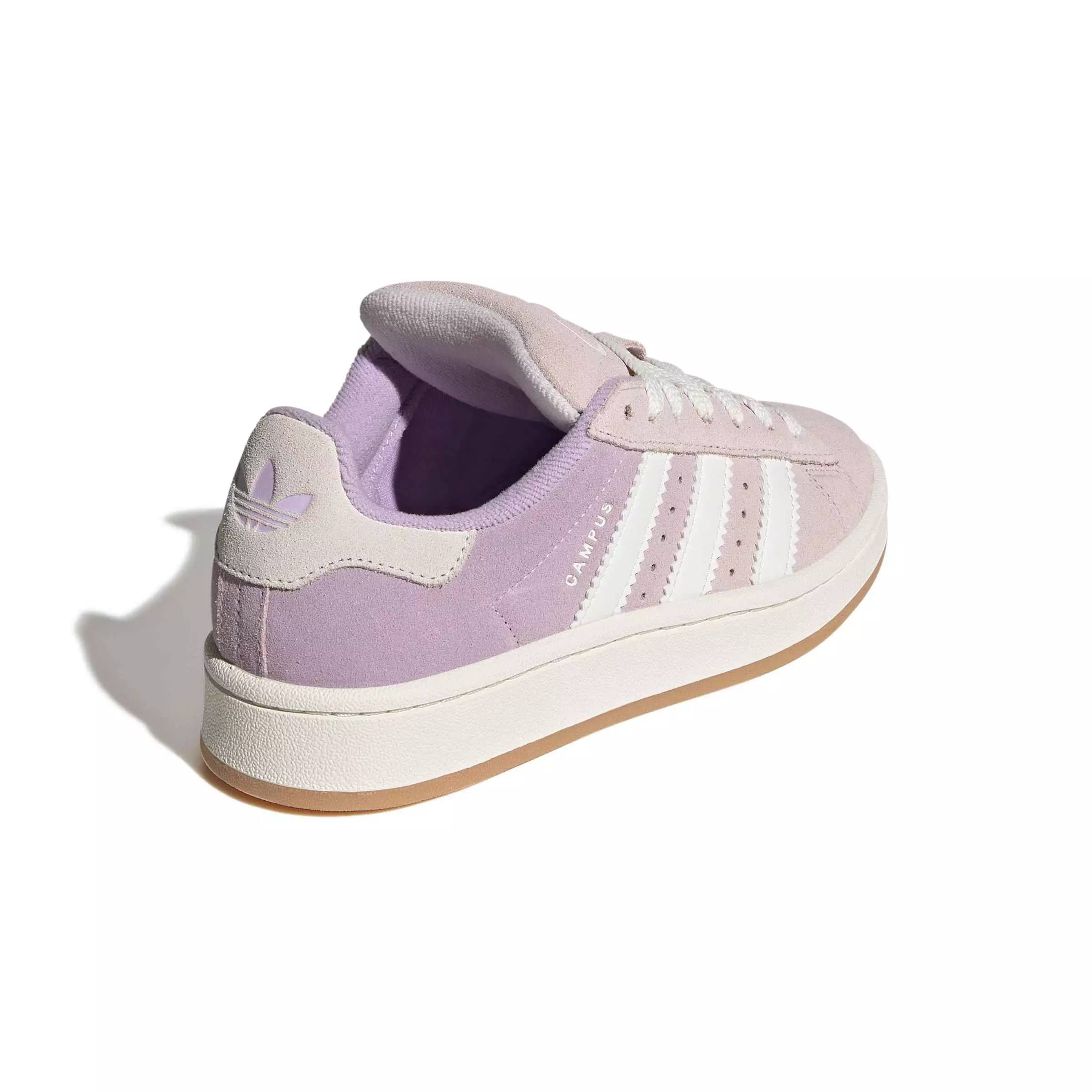 adidas Originals Campus 00s "Almost Pink/Core White/Powder Plum" Grade School Girls' Shoe - PINK/WHITE/PLUM