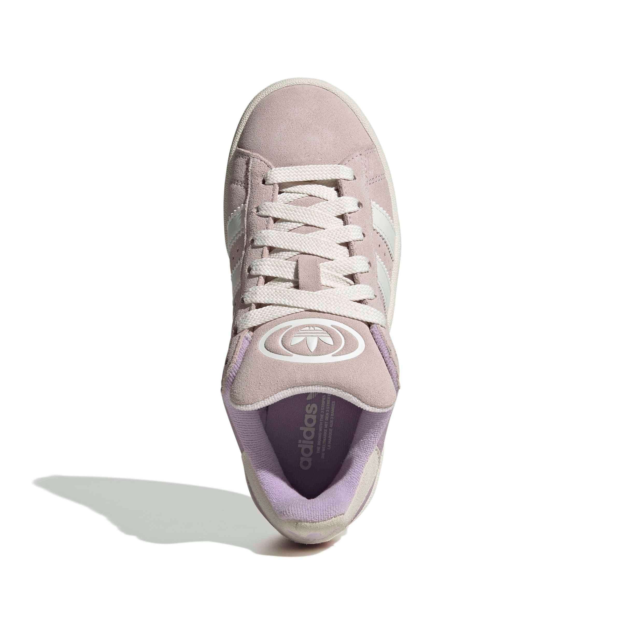 adidas Originals Campus 00s "Almost Pink/Core White/Powder Plum" Grade School Girls' Shoe - PINK/WHITE/PLUM Thumbnail View 5