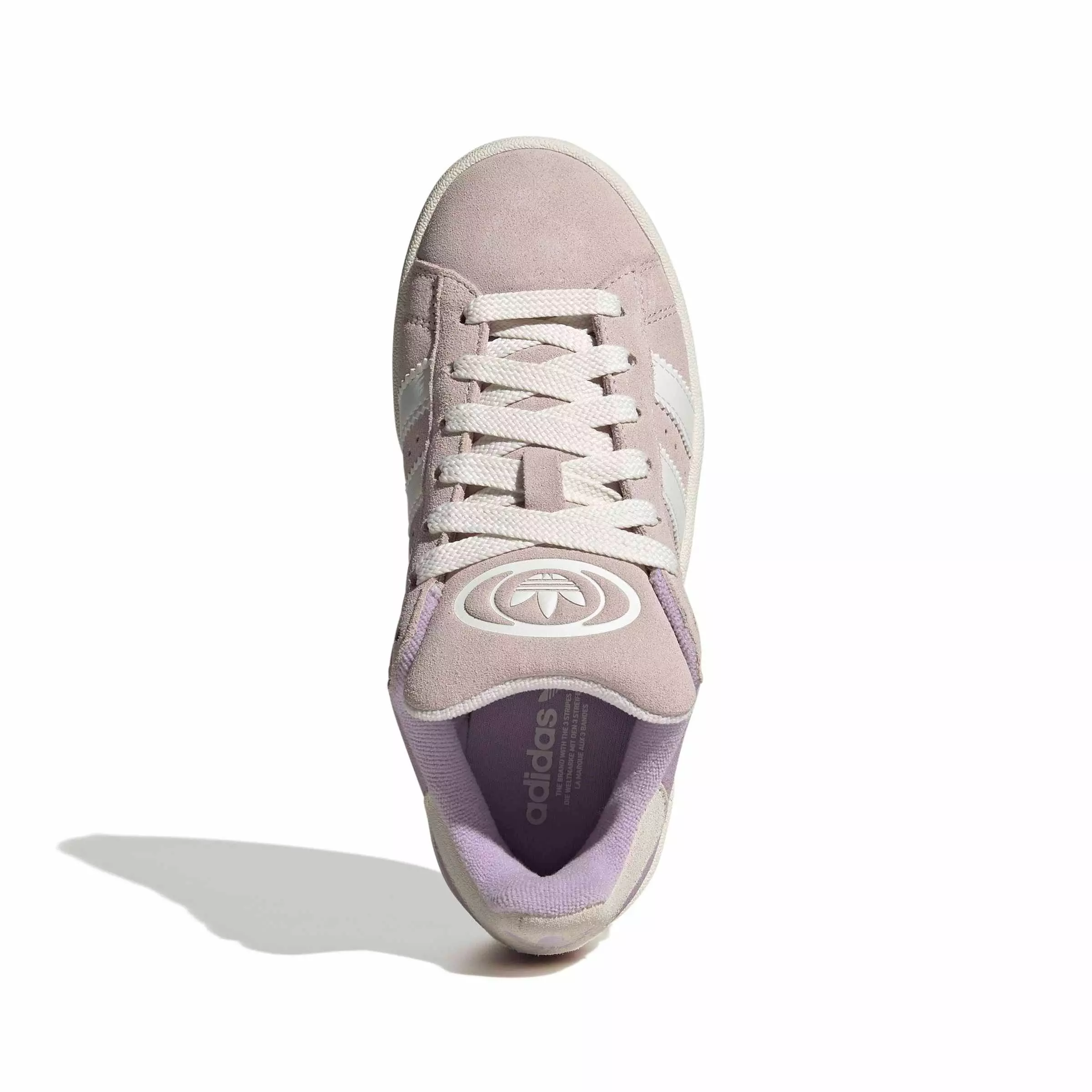 adidas Originals Campus 00s "Almost Pink/Core White/Powder Plum" Grade School Girls' Shoe - PINK/WHITE/PLUM