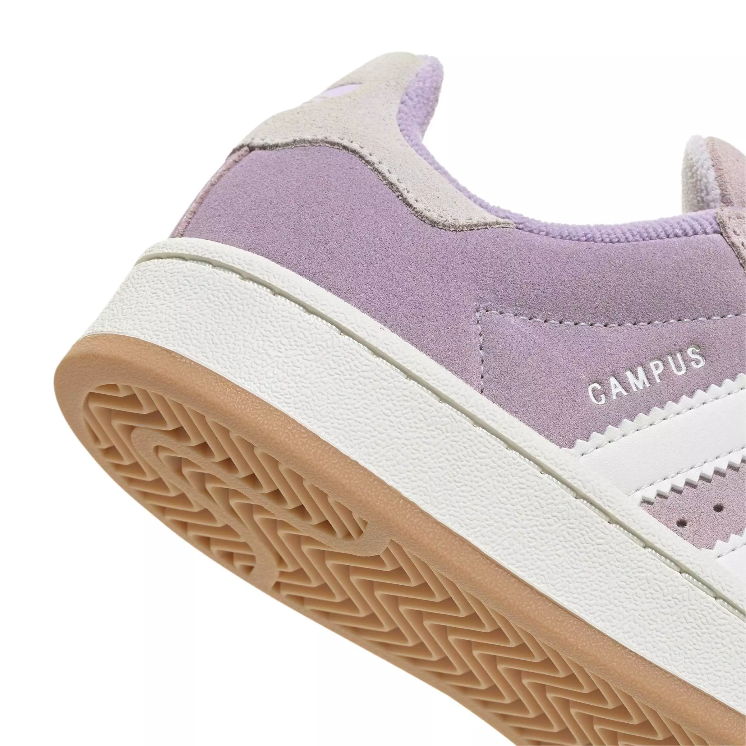 adidas Originals Campus 00s "Almost Pink/Core White/Powder Plum" Grade School Girls' Shoe - PINK/WHITE/PLUM