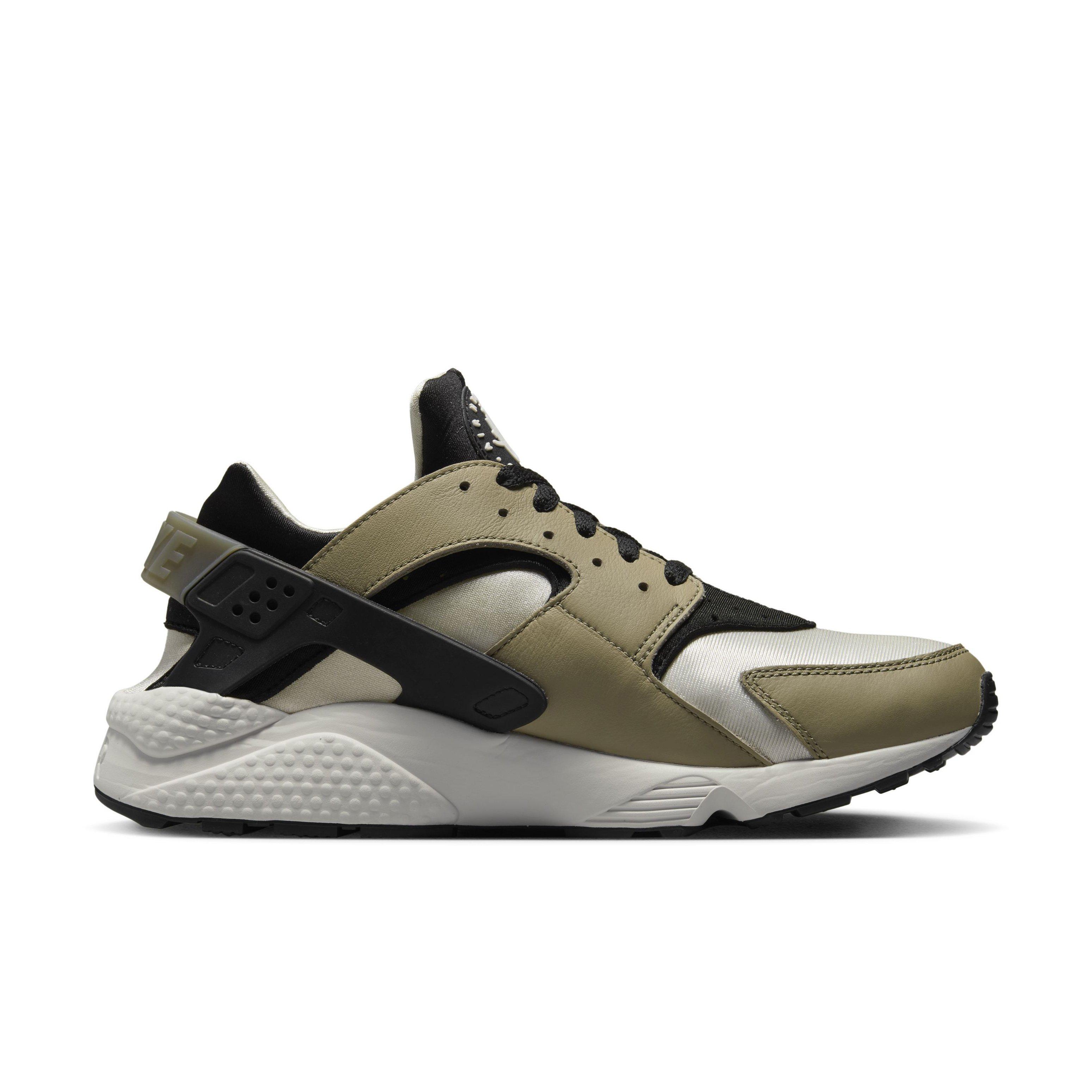 Nike Air Huarache Black/Khaki/Phantom Men's Shoe - Hibbett