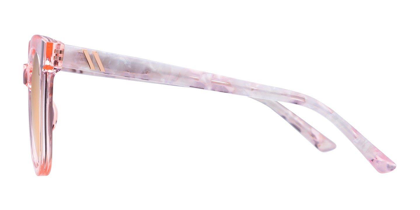 Blenders Grove Gemstone Gal Polarized Mirrored Sunglasses - PINK Thumbnail View 3