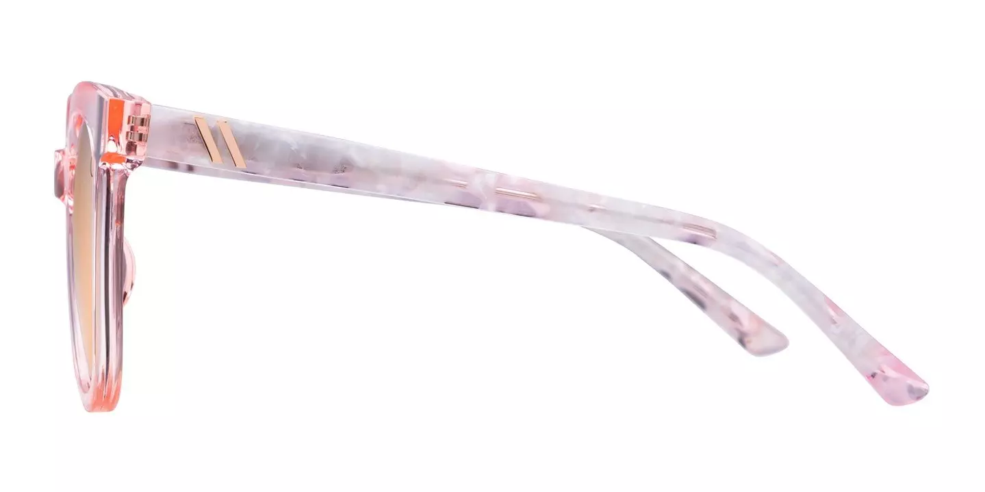 Blenders Grove Gemstone Gal Polarized Mirrored Sunglasses - PINK