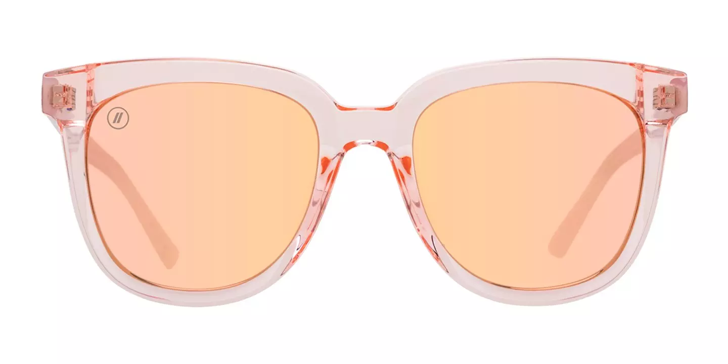 Blenders Grove Gemstone Gal Polarized Mirrored Sunglasses - PINK