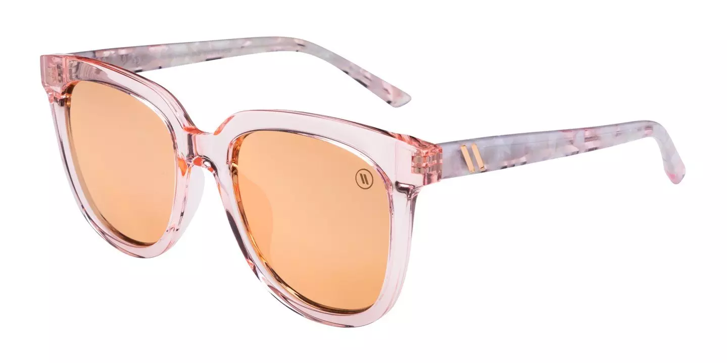 Blenders Grove Gemstone Gal Polarized Mirrored Sunglasses - PINK