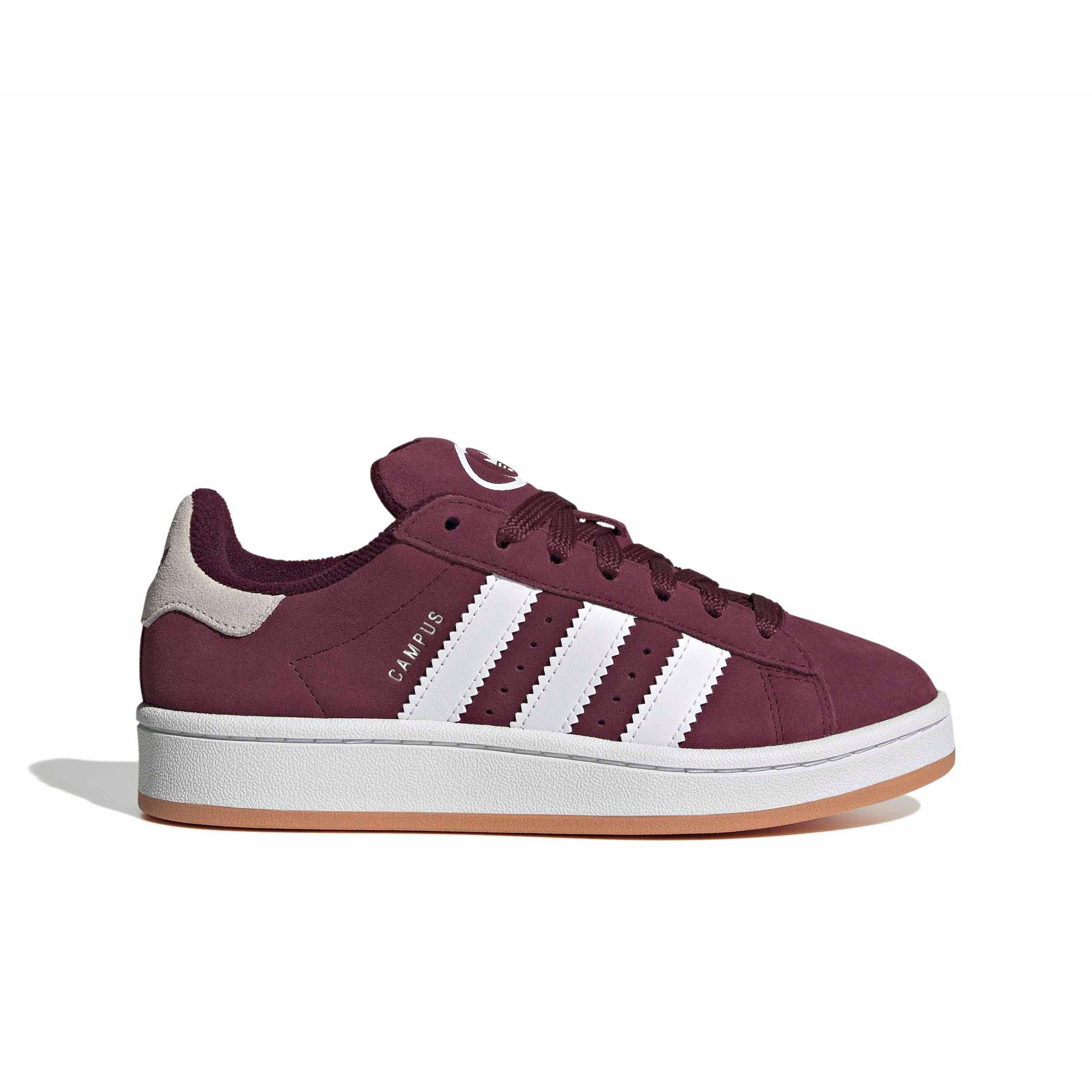 adidas Originals Campus 00s "Maroon/Ftwr White/Gum 2" Grade School Boys' Shoe - MAROON/WHITE/GUM Thumbnail View 1
