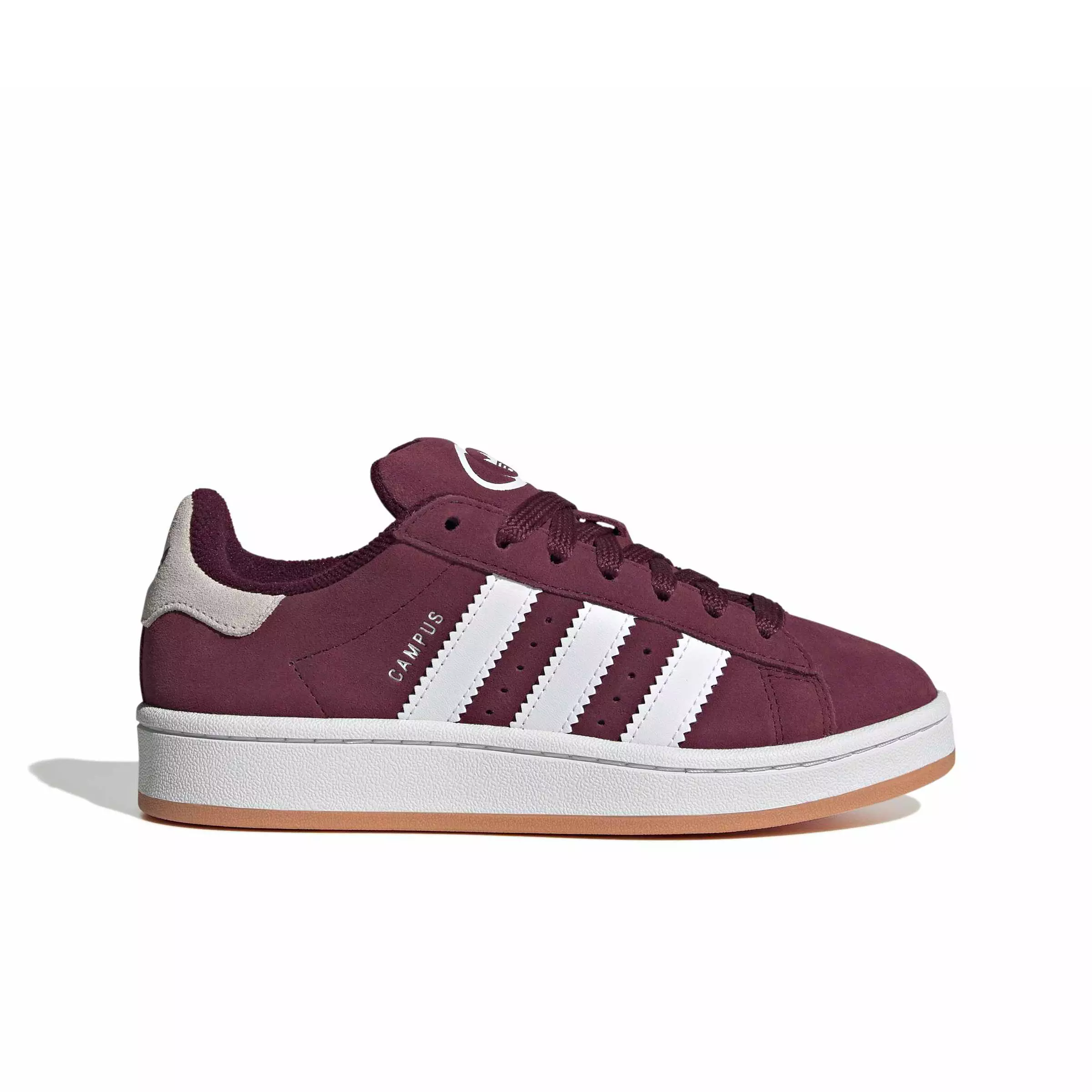adidas Originals Campus 00s "Maroon/Ftwr White/Gum 2" Grade School Boys' Shoe - MAROON/WHITE/GUM