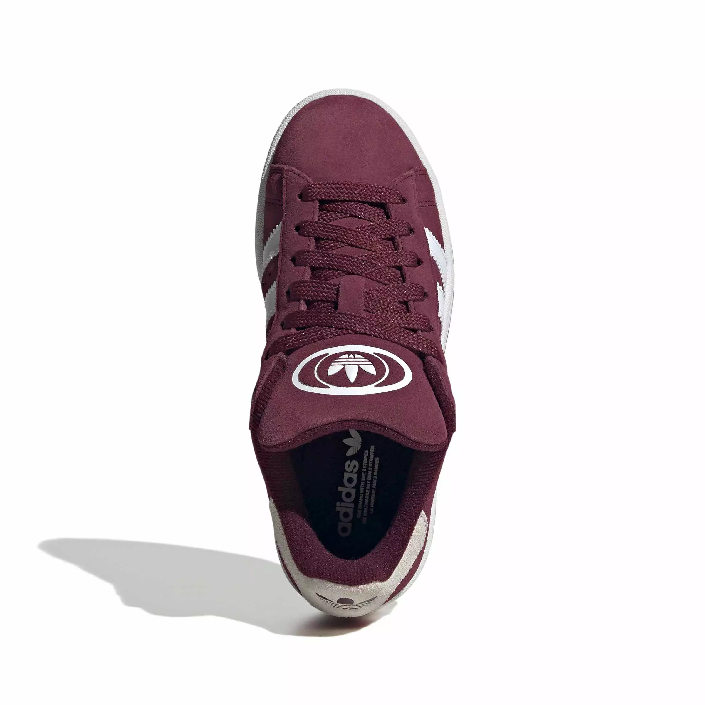 adidas Originals Campus 00s "Maroon/Ftwr White/Gum 2" Grade School Boys' Shoe - MAROON/WHITE/GUM