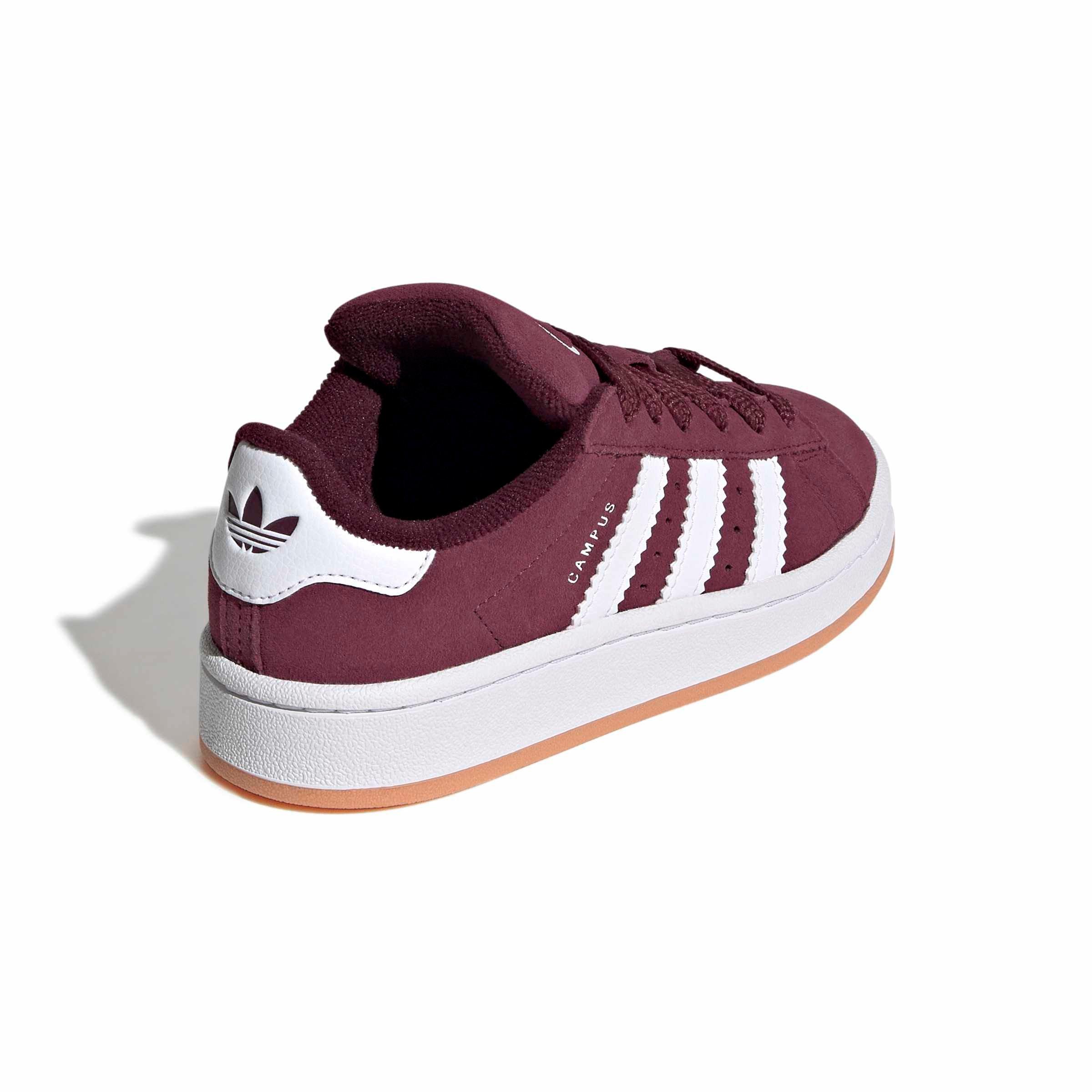 adidas Originals Campus 00s "Maroon/Ftwr White/Gum 2" Preschool Boys' Shoe - MAROON/WHITE/GUM Thumbnail View 4