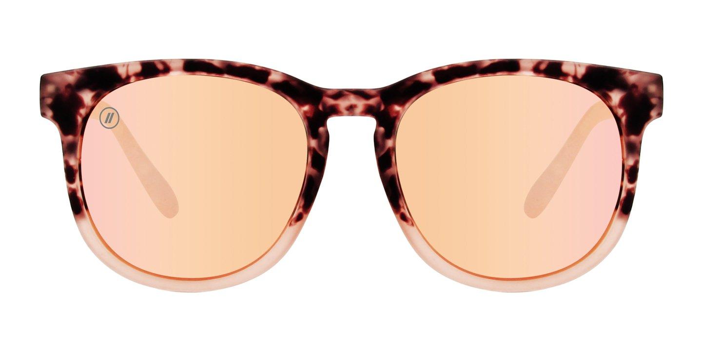 Blenders H Series Heat Rush Polarized Mirrored Sunglasses - PINK Thumbnail View 4