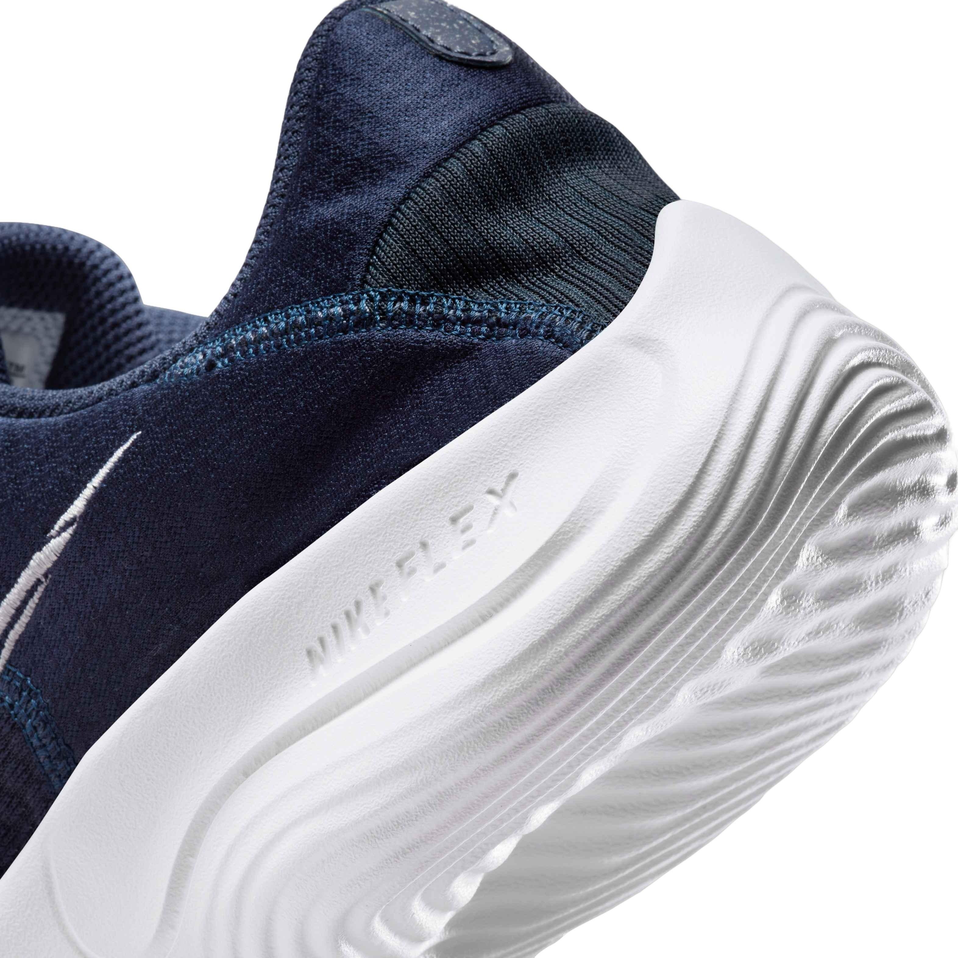 Nike Flex Experience Run 11 Next Nature "Midnight Navy/White/Dark Obsidian" Men's Running Shoe - NAVY/WHITE/DK OBSIDIAN Thumbnail View 8