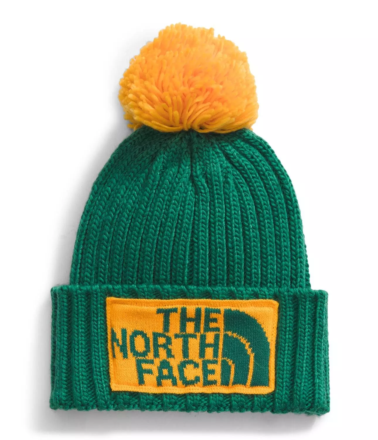 The North Face Heritage Ski Tuke Beanie-Green - GREEN