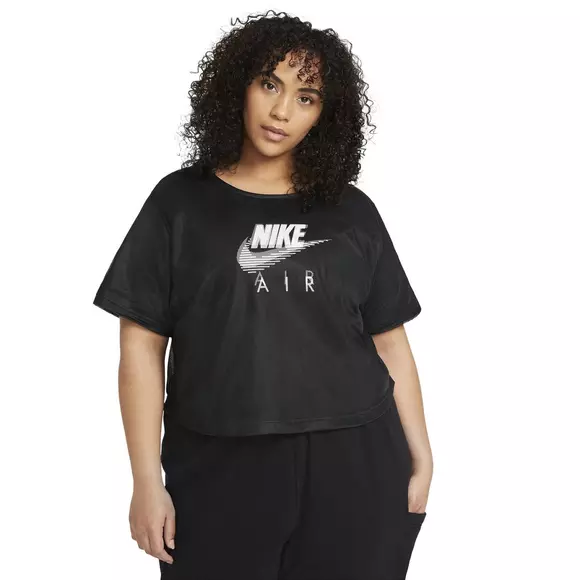 Polished Nationwide Grand delusion Nike Air Women's Plus Size Mesh Short Sleeve Shirt - Hibbett | City Gear