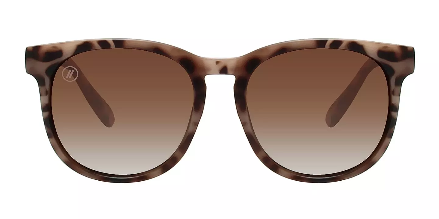 Blenders H Series Tiger Mark Polarized Mirrored Sunglasses - BROWN