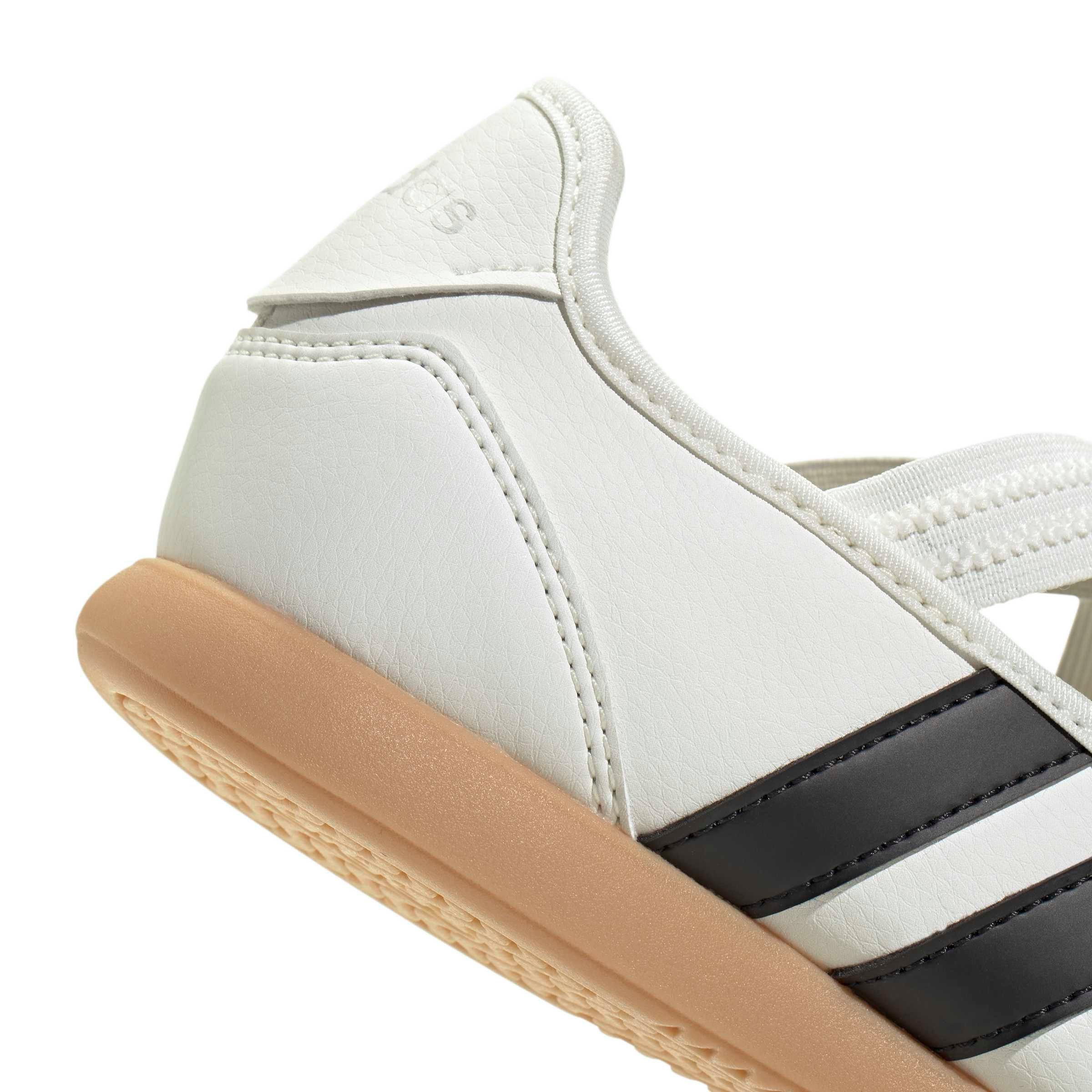 adidas Barreda Mary Jane "Core White/Core Black/Silver Metallic" Grade School Girls' Shoe - WHITE/BLACK/SILVER Thumbnail View 7