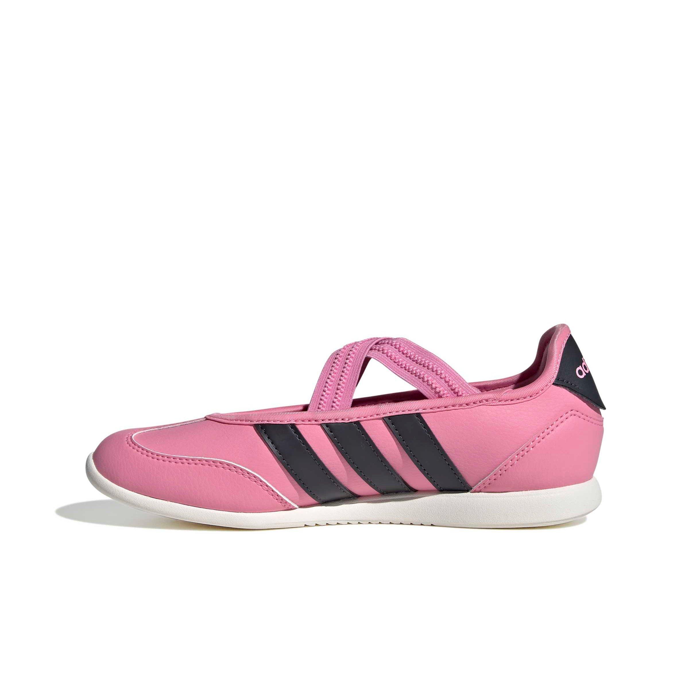 adidas Barreda Mary Jane Grade School Girls' "Bliss Pink/Carbon/Off White" Shoe
