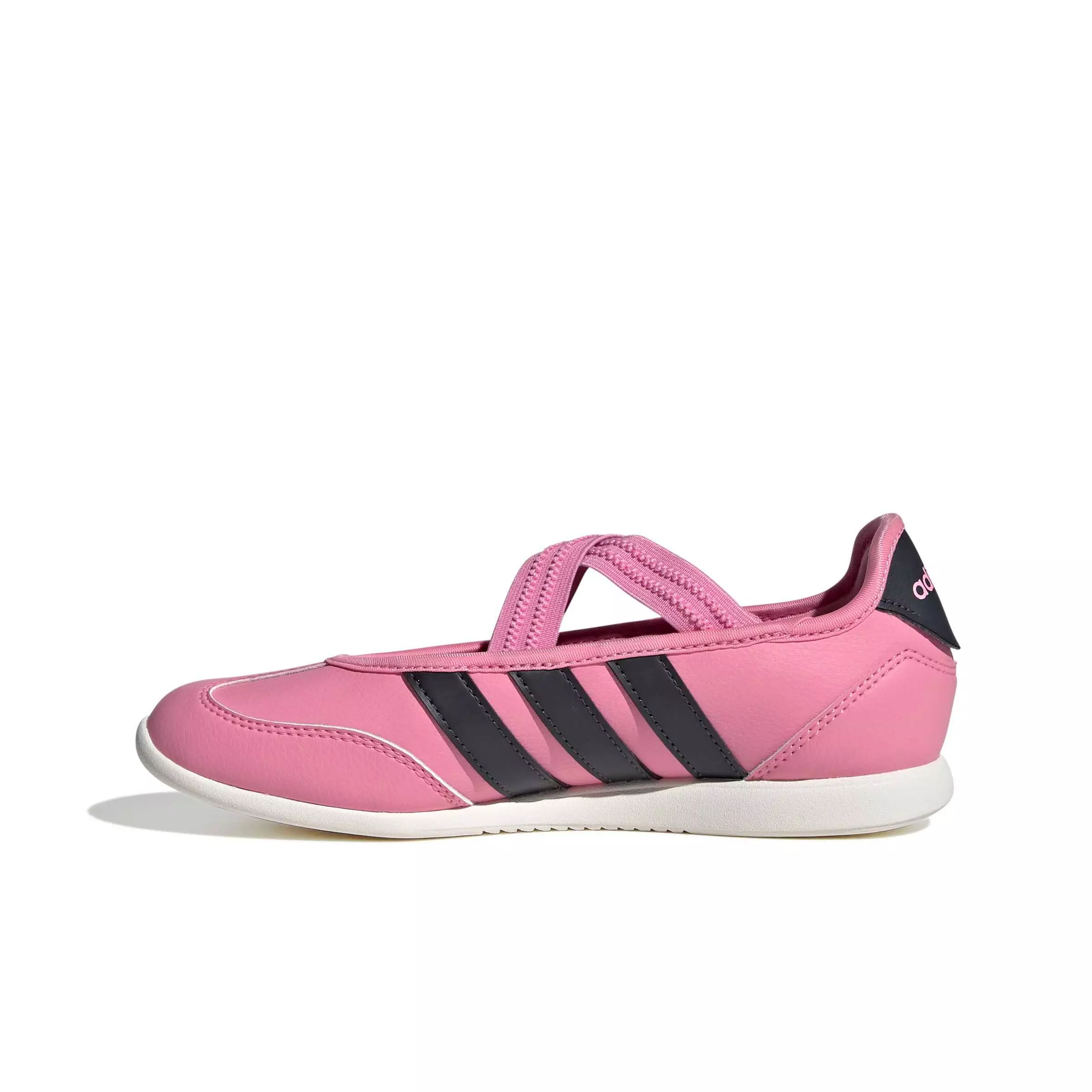 adidas Barreda Mary Jane "Bliss Pink/Carbon/Off White" Grade School Girls' Shoe - PINK/CARBON/OFF WHITE