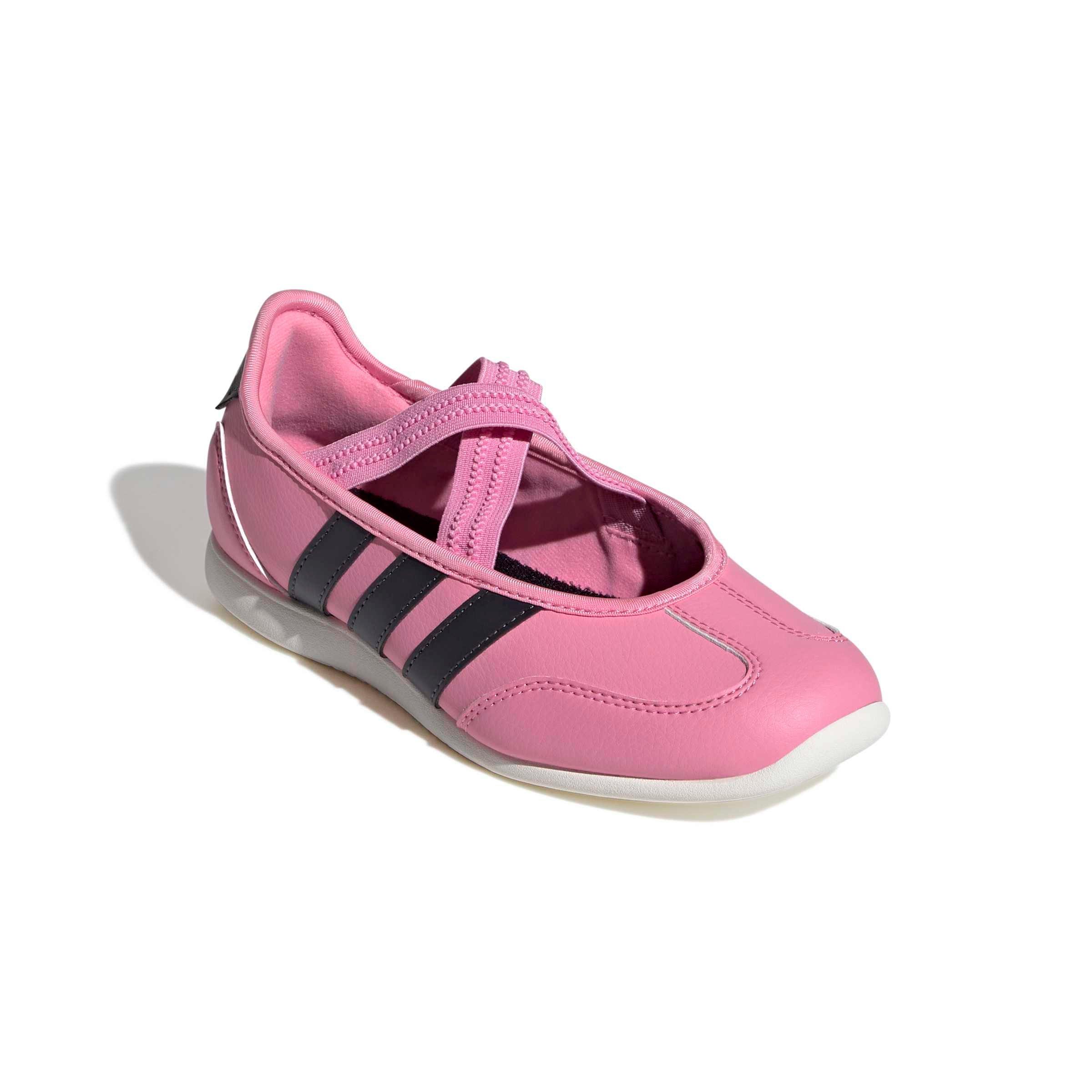 adidas Barreda Mary Jane Grade School Girls' "Bliss Pink/Carbon/Off White" Shoe