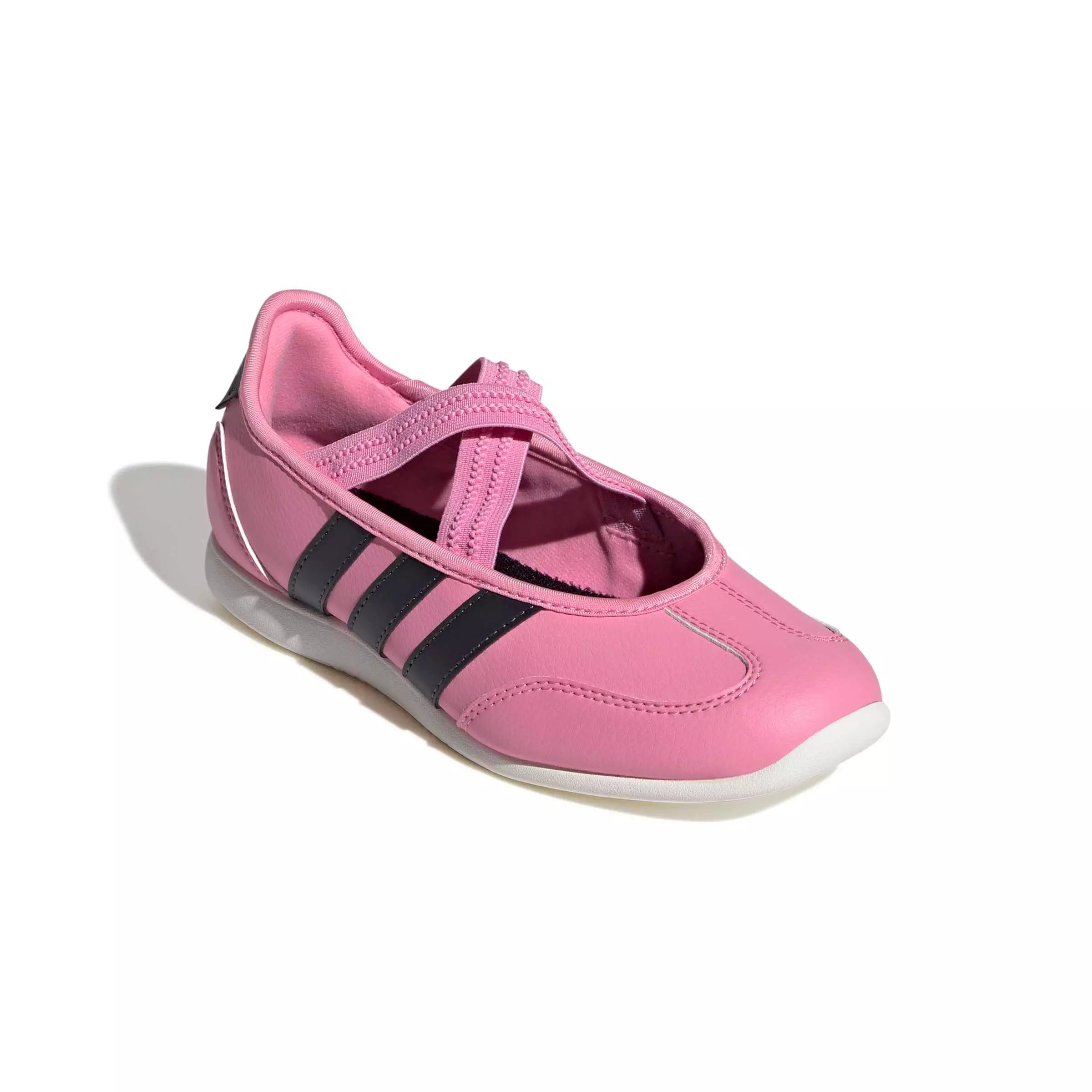 adidas Barreda Mary Jane "Bliss Pink/Carbon/Off White" Grade School Girls' Shoe - PINK/CARBON/OFF WHITE