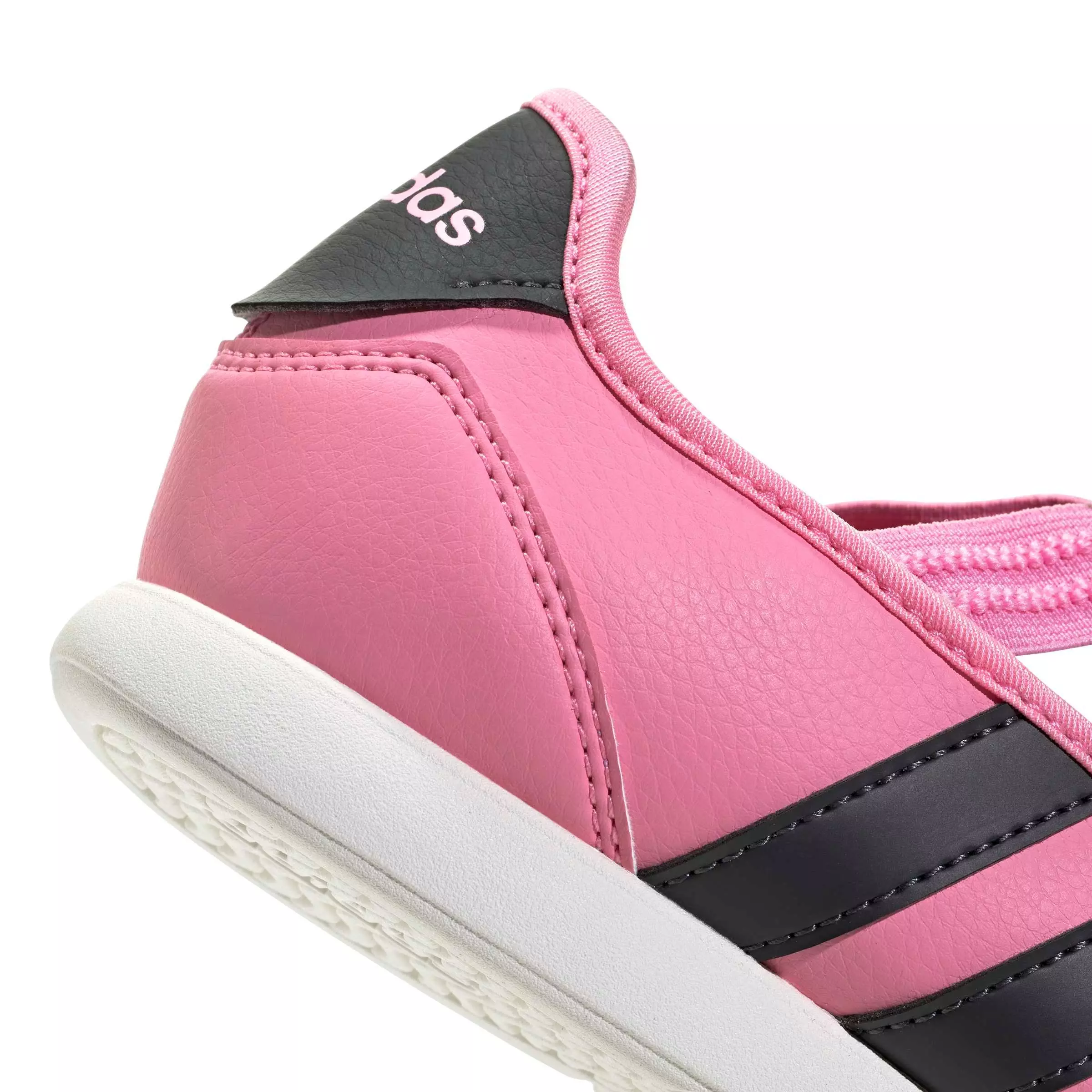 adidas Barreda Mary Jane "Bliss Pink/Carbon/Off White" Grade School Girls' Shoe - PINK/CARBON/OFF WHITE