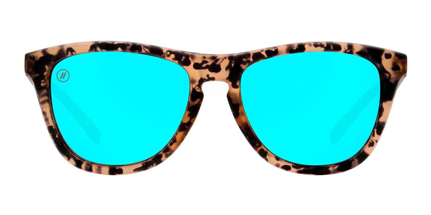 Blenders L Series Jungle Rain Polarized Mirrored Sunglasses - BLUE Thumbnail View 3