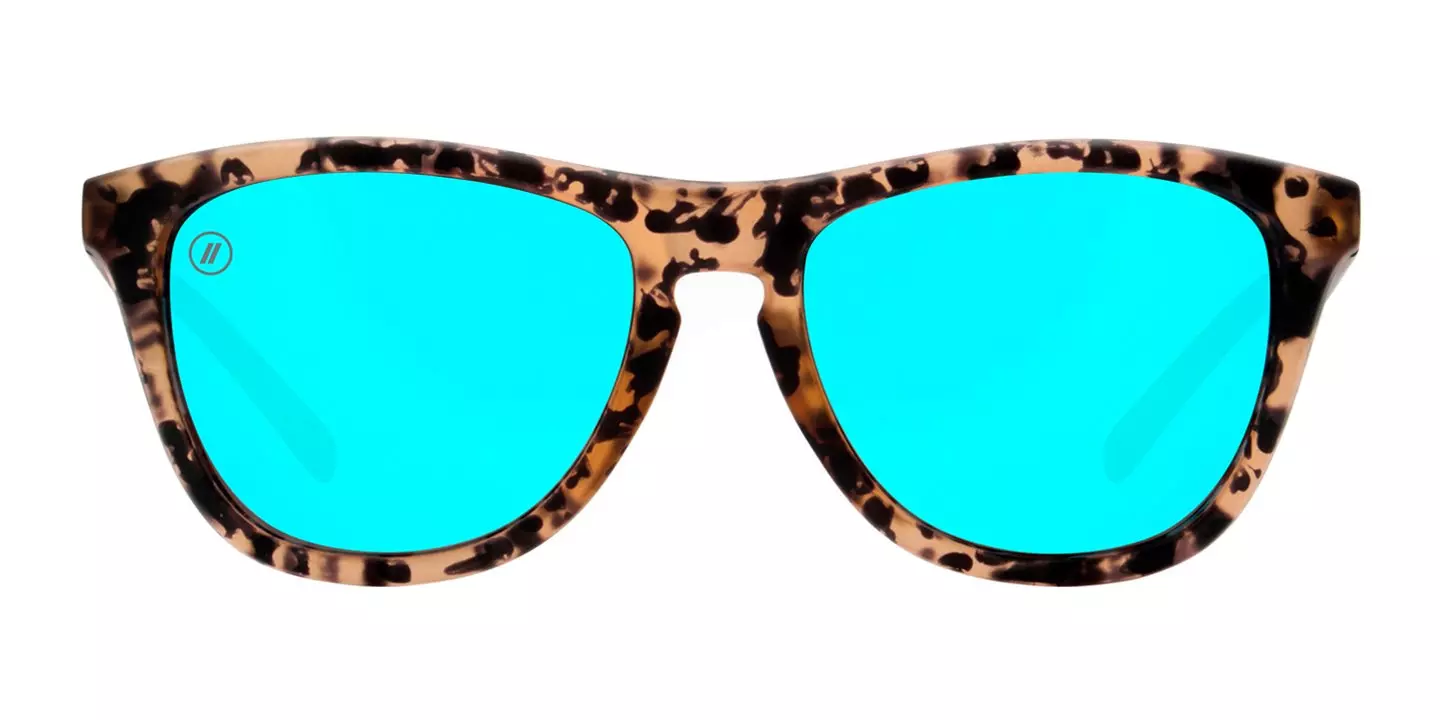 Blenders L Series Jungle Rain Polarized Mirrored Sunglasses - BLUE