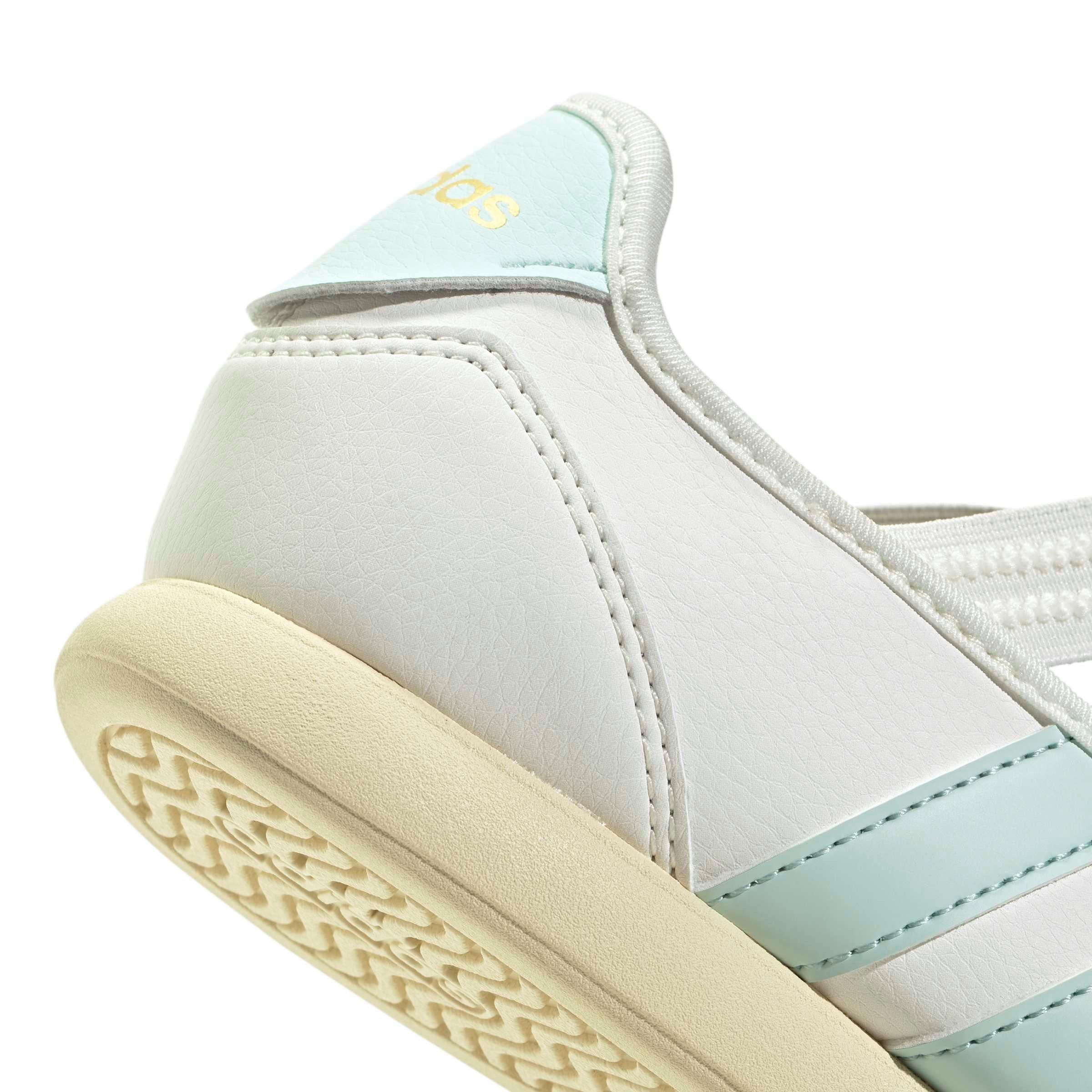 adidas Barreda Mary Jane "Core White/Halo Mint/Warm Vanilla" Grade School Girls' Shoe - WHITE/MINT/VANILLA Thumbnail View 7