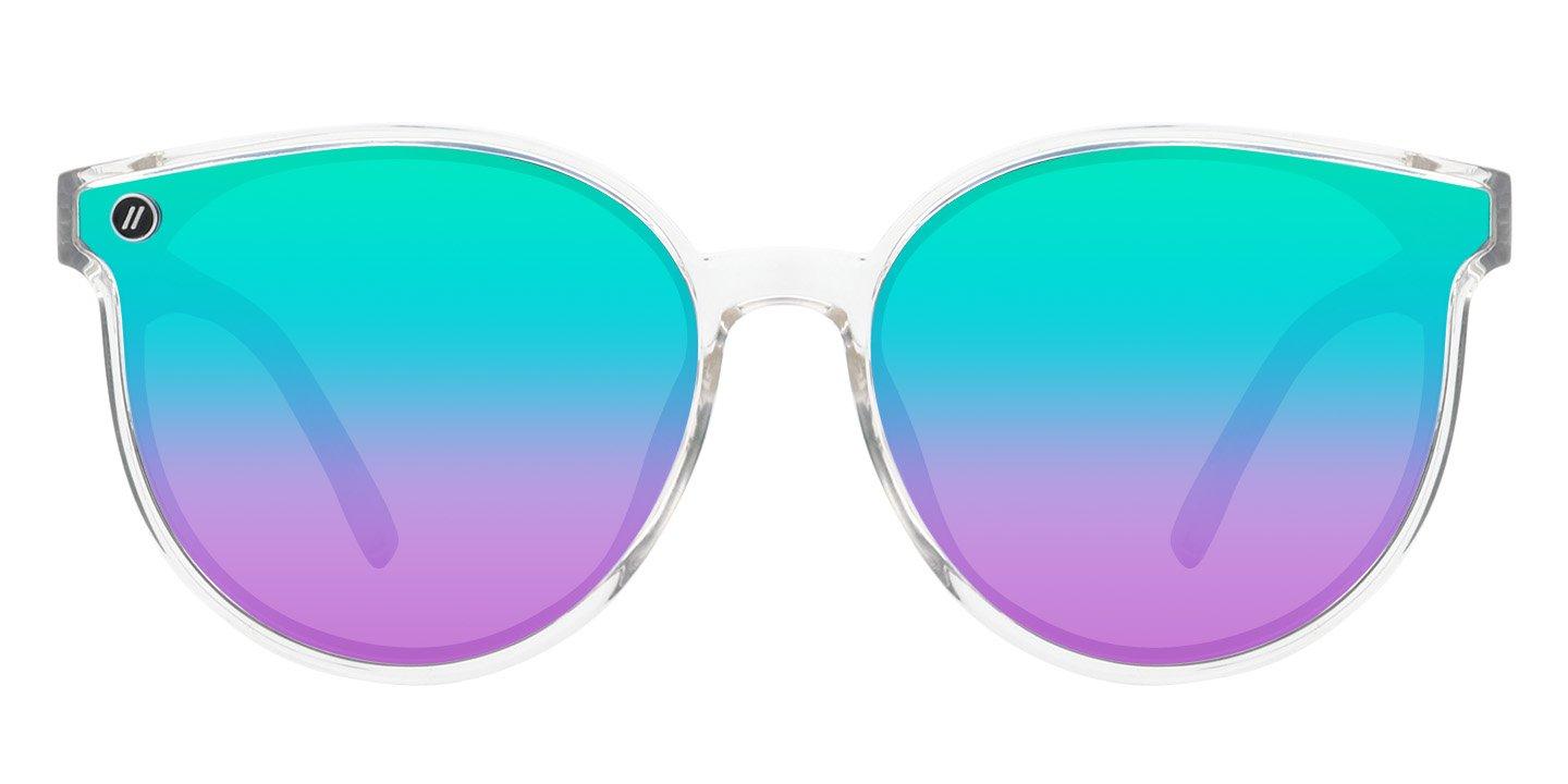 Blenders Lexico Miss Cool Polarized Mirrored Sunglasses - MULTI-COLOR Thumbnail View 4