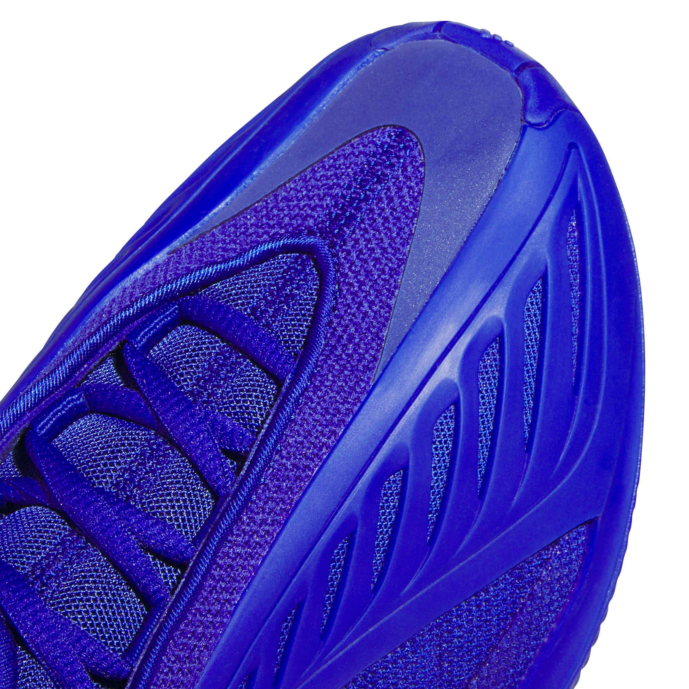 adidas Anthony Edwards 2 "Lucid Ray Blue" Grade School Kids' Basketball Shoe - BLUE/BLUE/BLUE Thumbnail View 9
