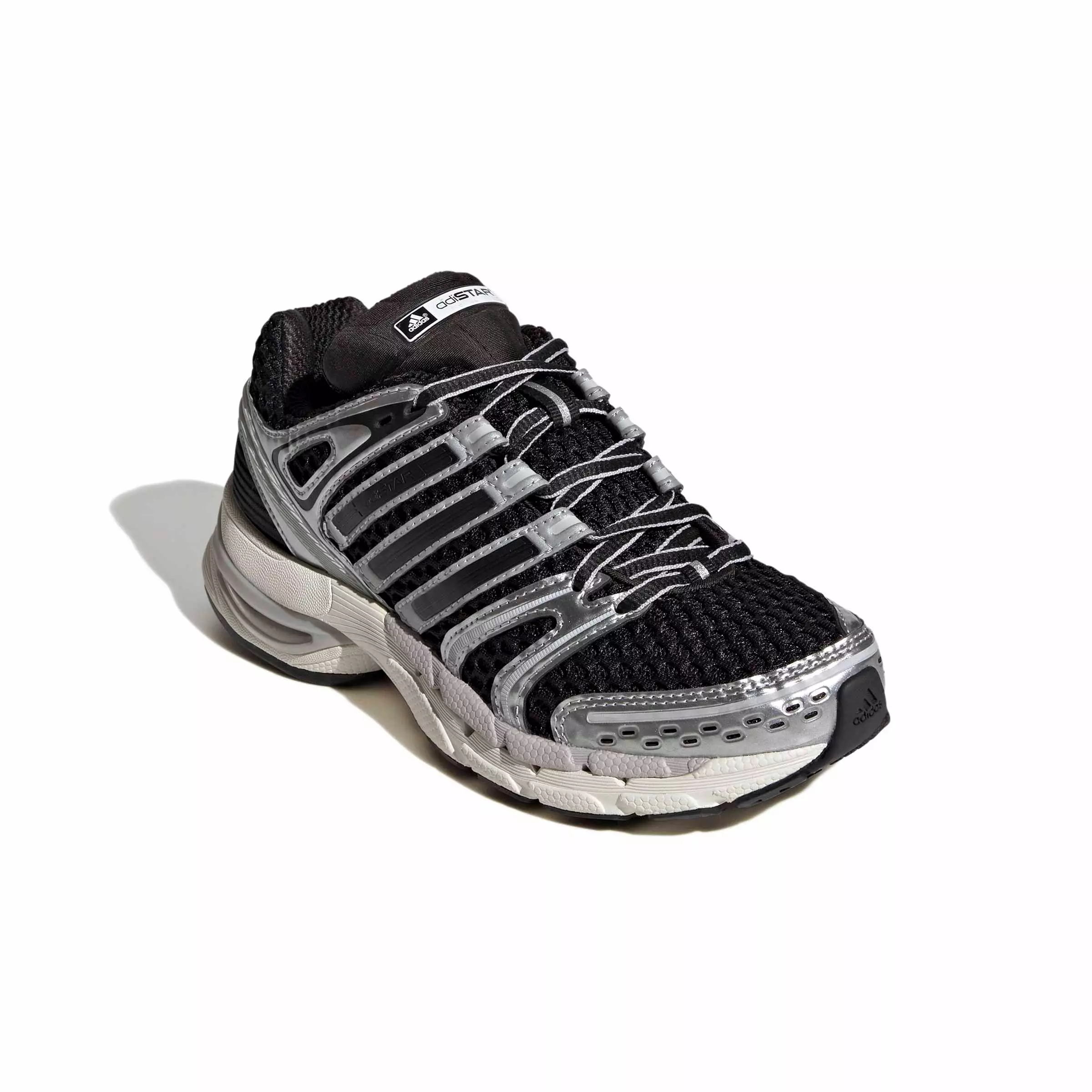 adidas Originals Adistar Control 5 "Core Black/Silver Metallic/Grey One" Grade School Boys' Shoe - BLACK/SILVER/GREY