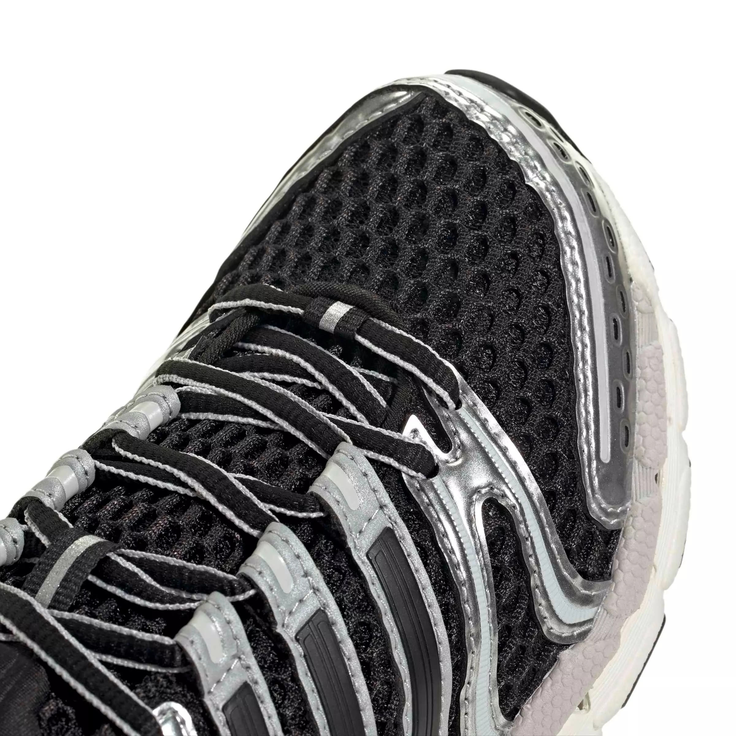 adidas Originals Adistar Control 5 "Core Black/Silver Metallic/Grey One" Grade School Boys' Shoe - BLACK/SILVER/GREY