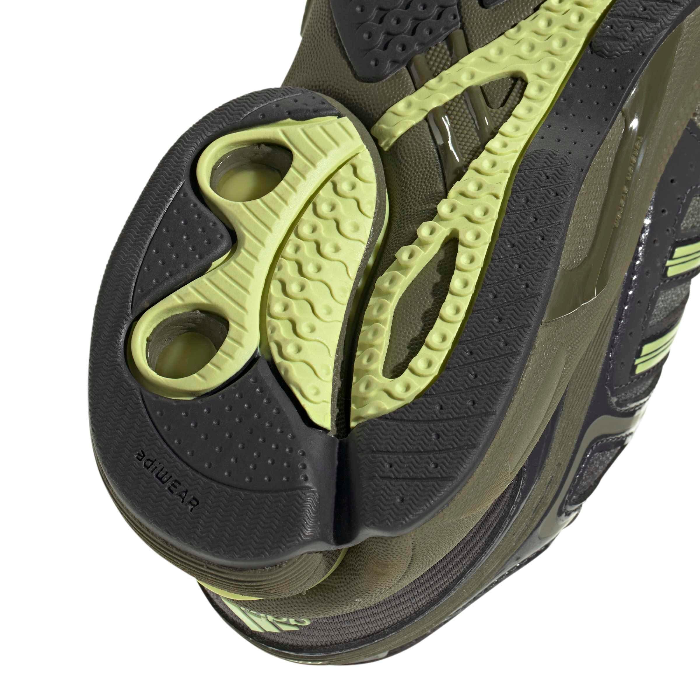 adidas Originals Adistar Control 5 "Stone Khaki/Frozen Yellow/Olive Strata" Grade School Boys' Shoe - STONE/YELLOW/OLIVE Thumbnail View 8