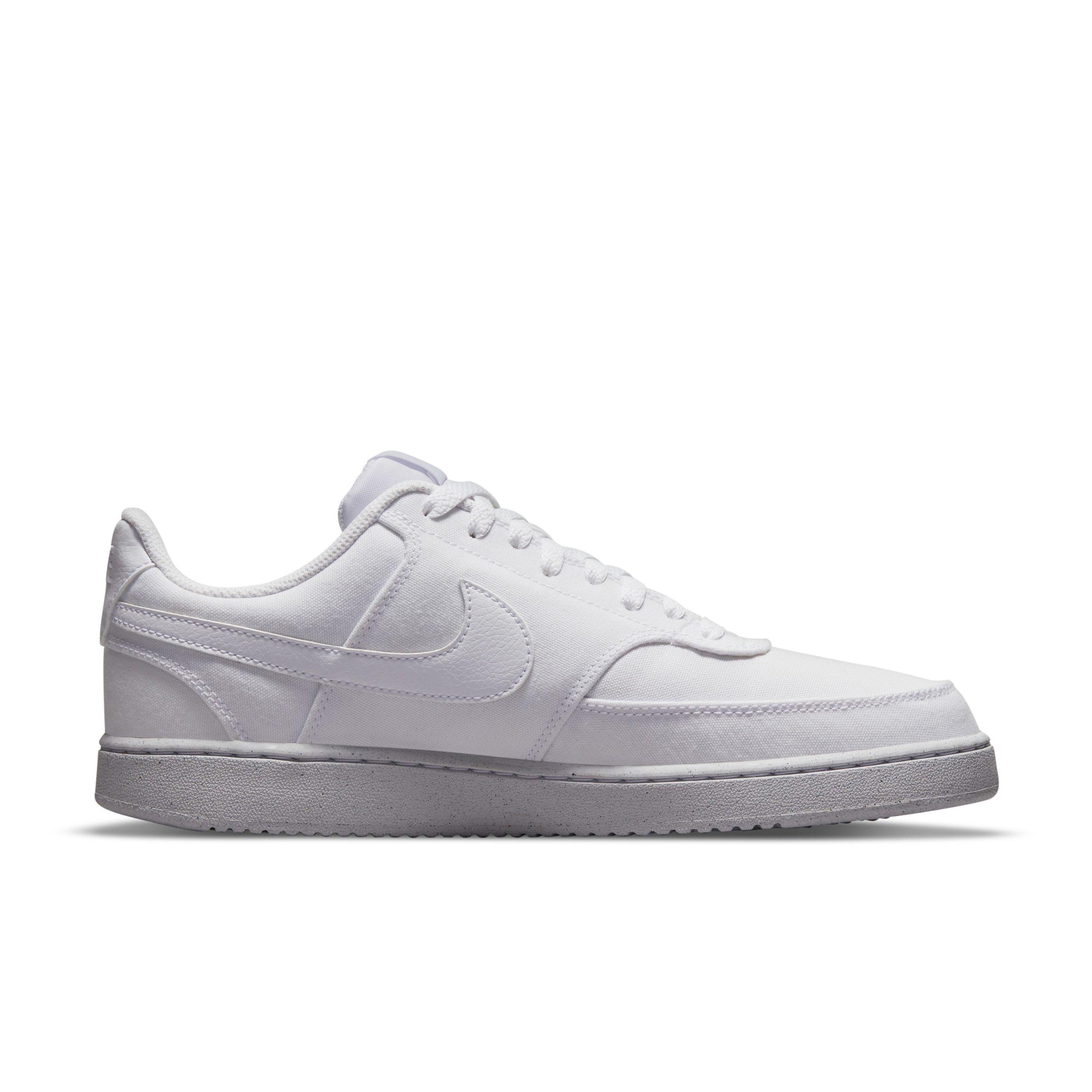 Nike Court Vision Low Next Nature "White/White/White" Men's Shoe - WHITE/WHITE/WHITE Thumbnail View 1