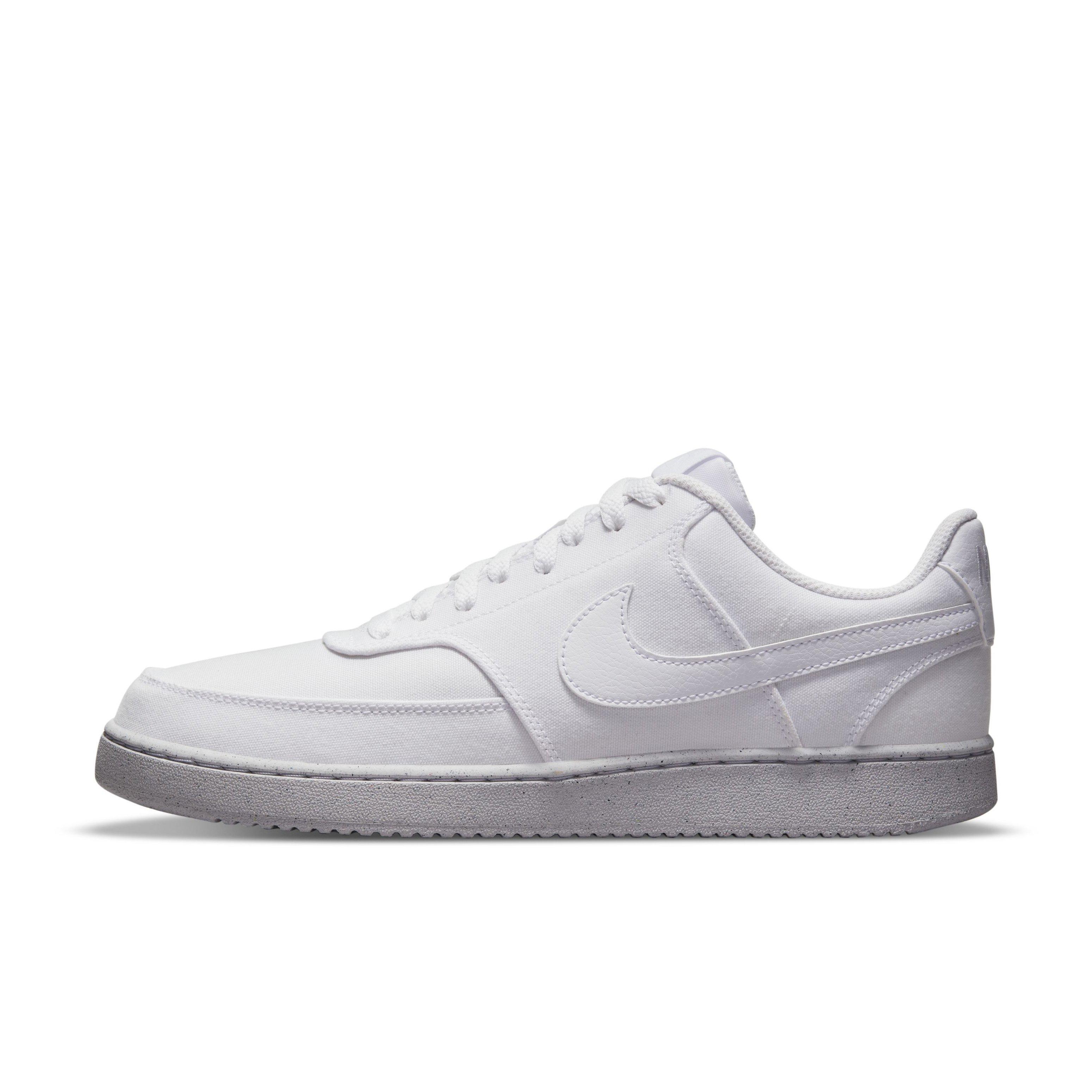 Nike Court Vision Low Next Nature "White/White/White" Men's Shoe - WHITE/WHITE/WHITE Thumbnail View 2