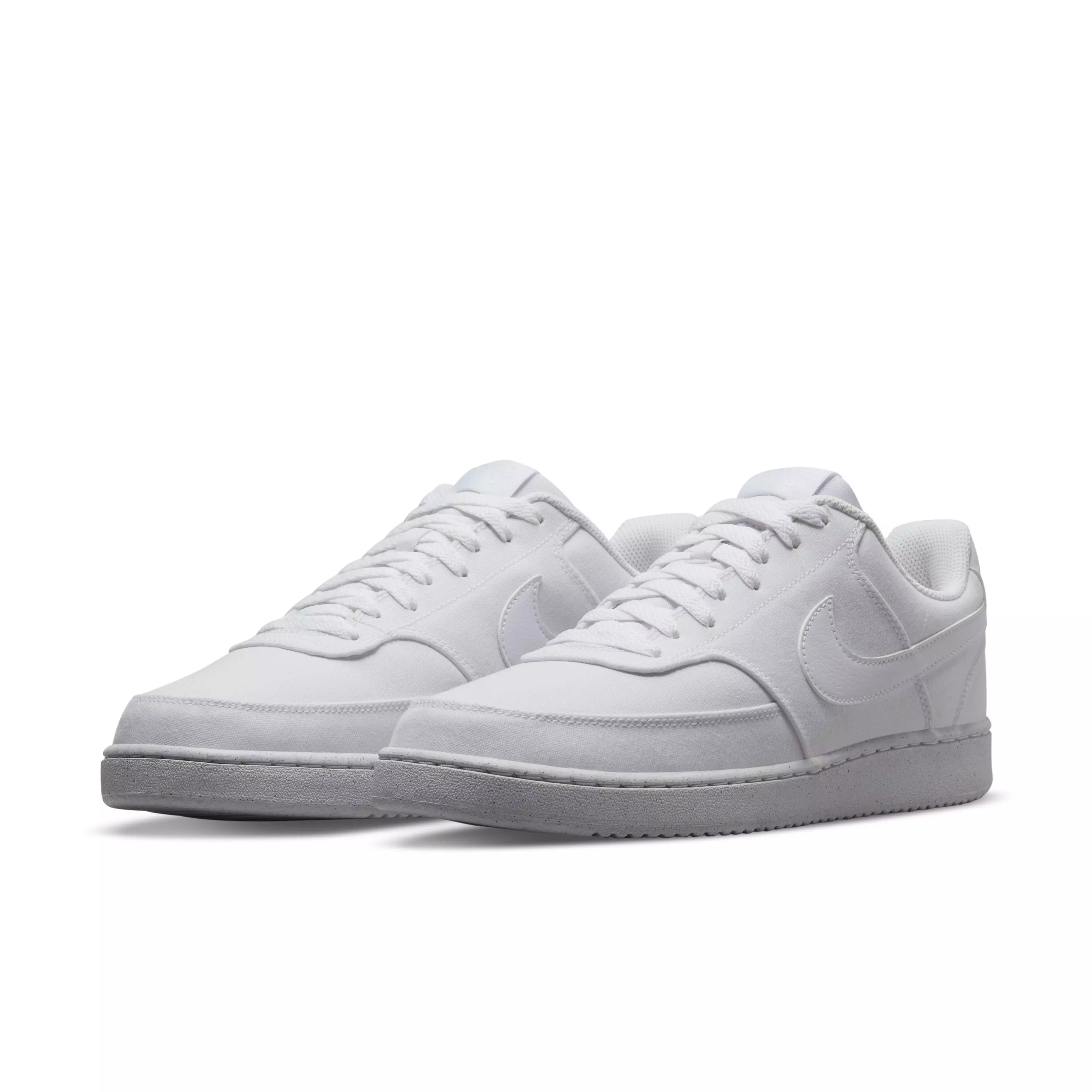 Nike Court Vision Low Next Nature "White/White/White" Men's Shoe - WHITE/WHITE/WHITE
