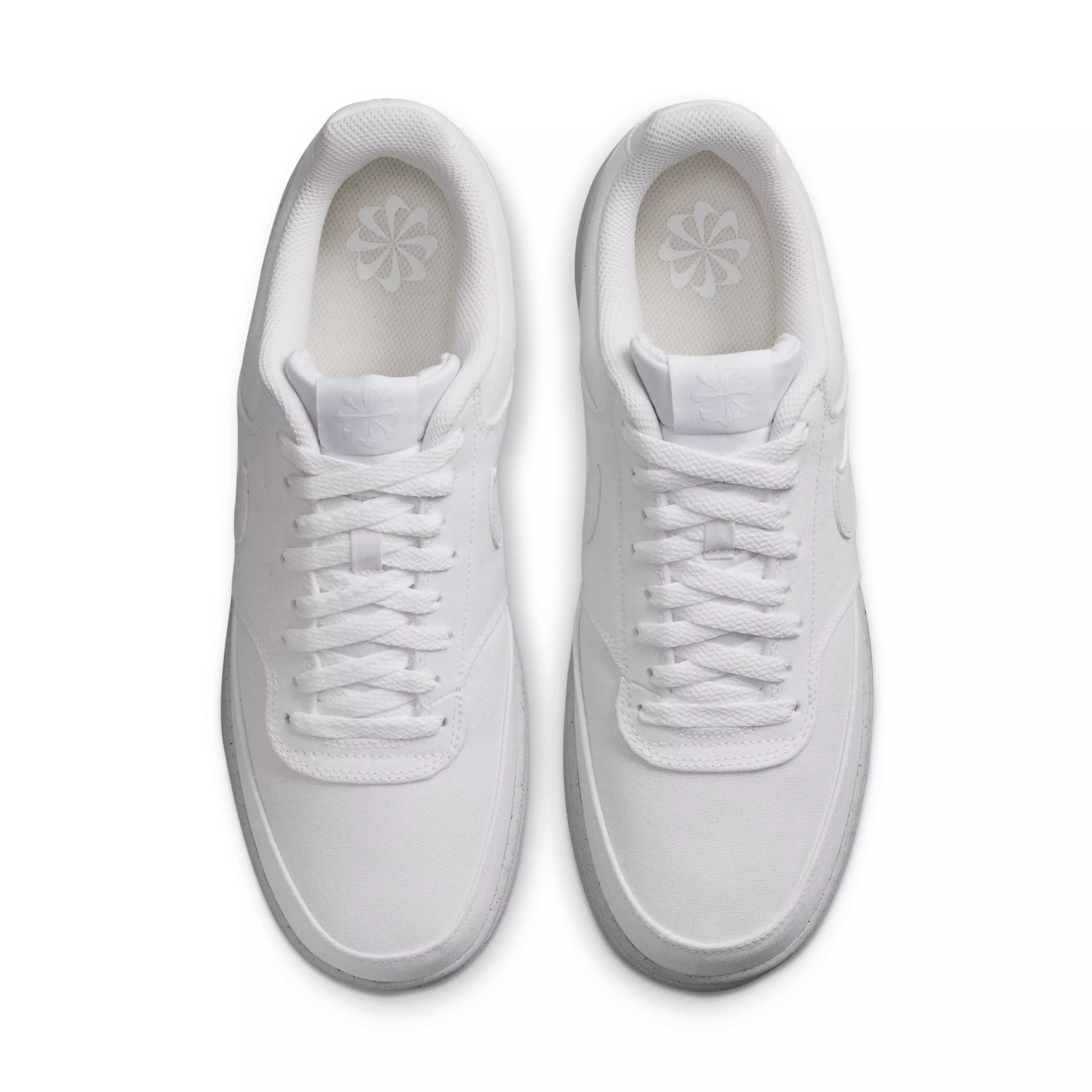 Nike Court Vision Low Next Nature "White/White/White" Men's Shoe - WHITE/WHITE/WHITE
