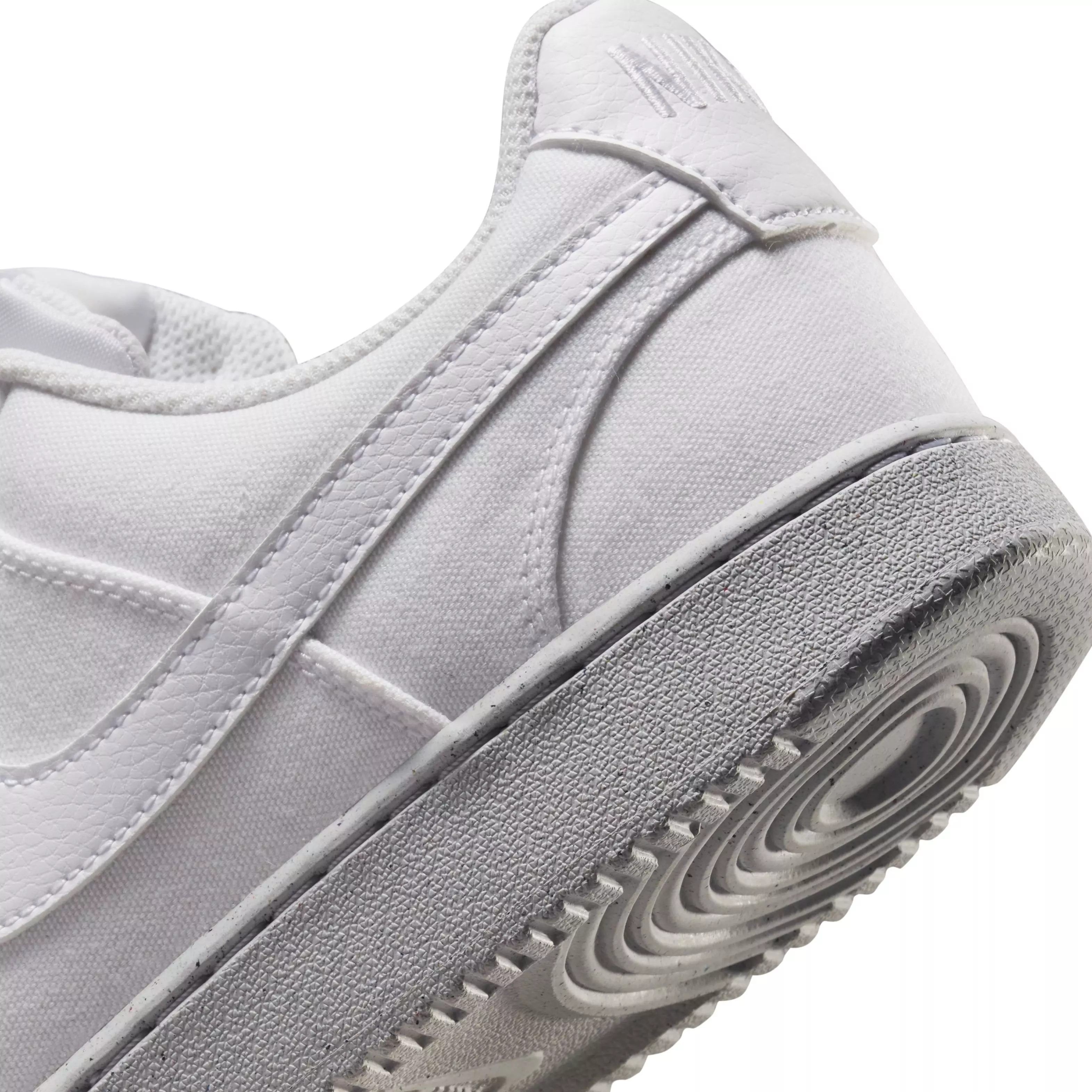 Nike Court Vision Low Next Nature "White/White/White" Men's Shoe - WHITE/WHITE/WHITE