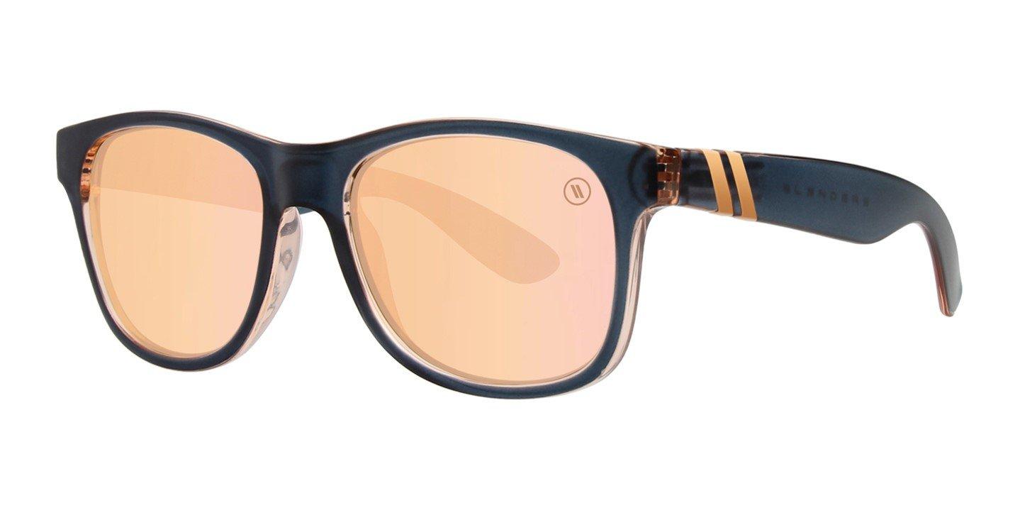 Blenders M Class X2 Crystal Wave Polarized Mirrored Sunglasses - CHAMPAGNE Thumbnail View 1