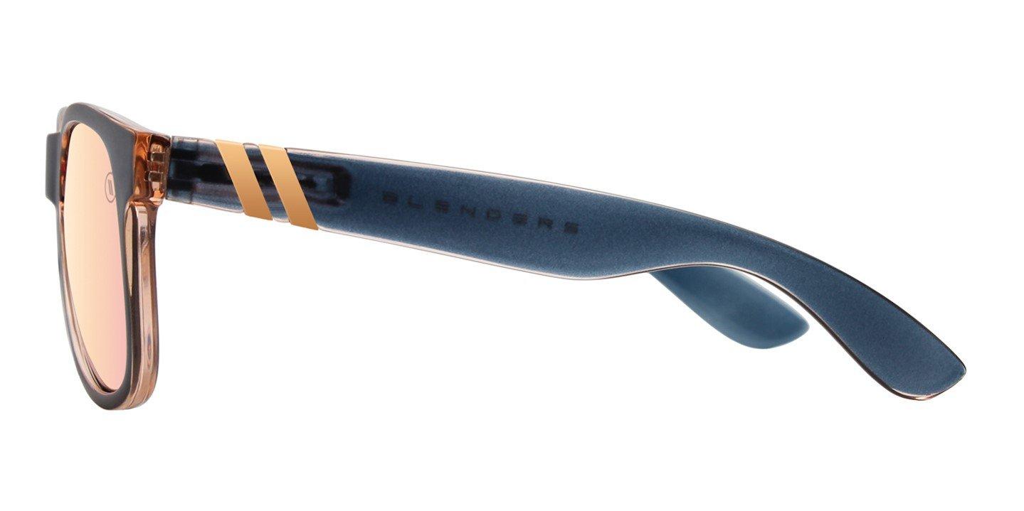 Blenders M Class X2 Crystal Wave Polarized Mirrored Sunglasses - CHAMPAGNE Thumbnail View 3