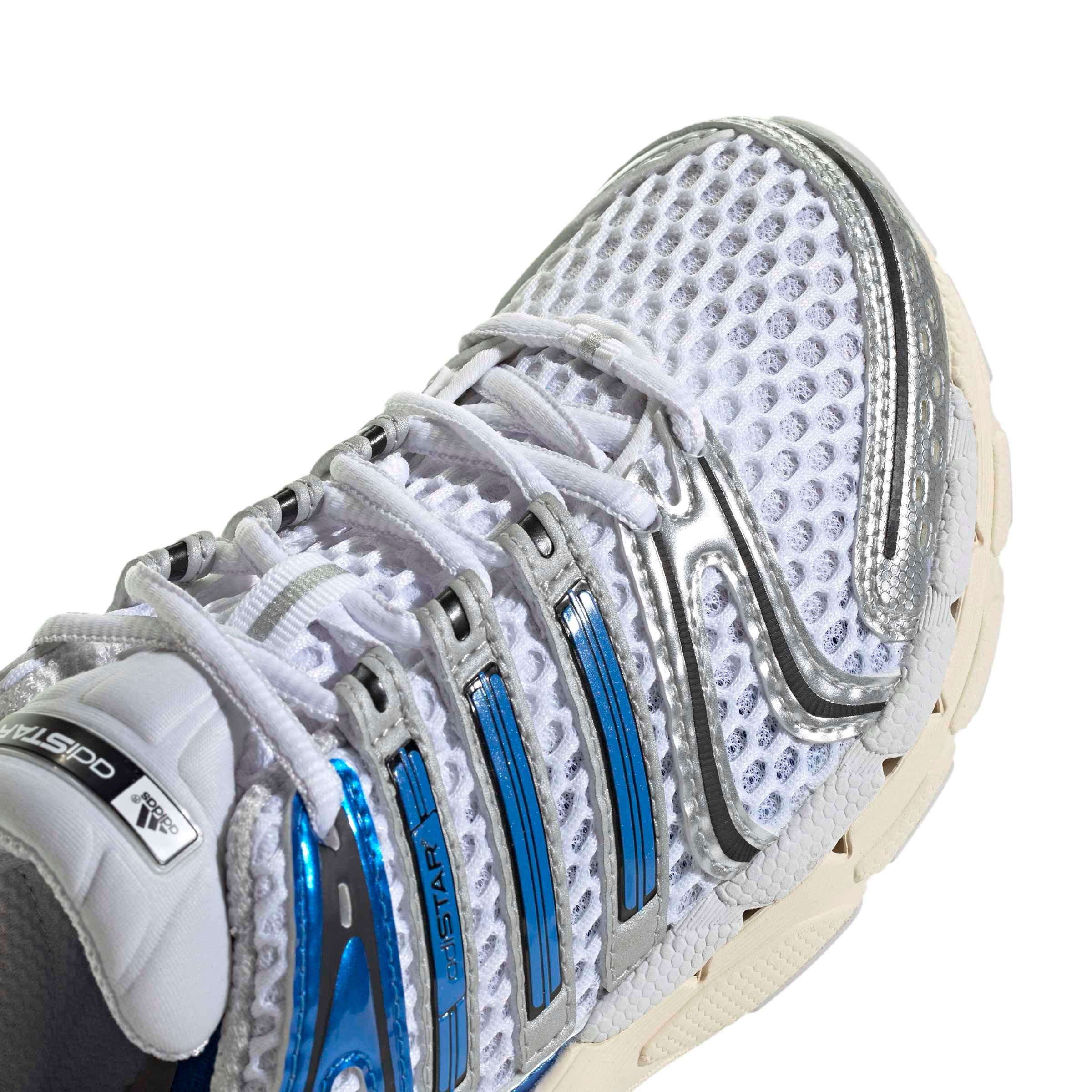 adidas Originals Adistar Control 5 "Ftwr White/Lucid Ray Blue/Dash Grey" Grade School Boys' Shoe - WHITE/BLUE/GREY Thumbnail View 7