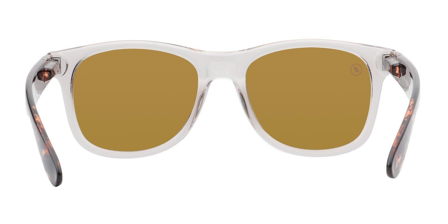 Blenders M Class X2 Frosted Zen Polarized Mirrored Sunglasses - CHAMPAGNE Thumbnail View 2