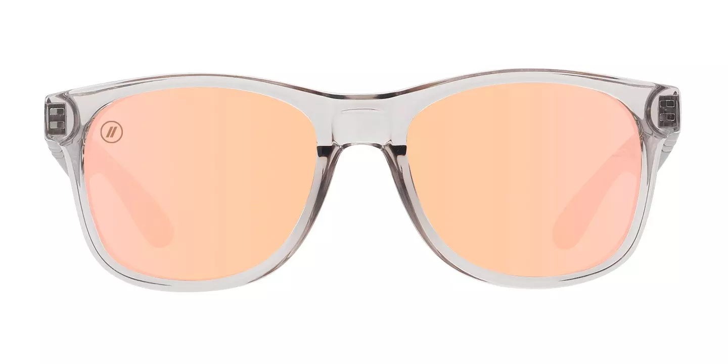 Blenders M Class X2 Frosted Zen Polarized Mirrored Sunglasses - CHAMPAGNE