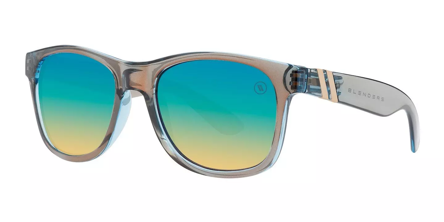 Blenders M Class X2 Cross Wind Polarized Mirrored Sunglasses - BLUE