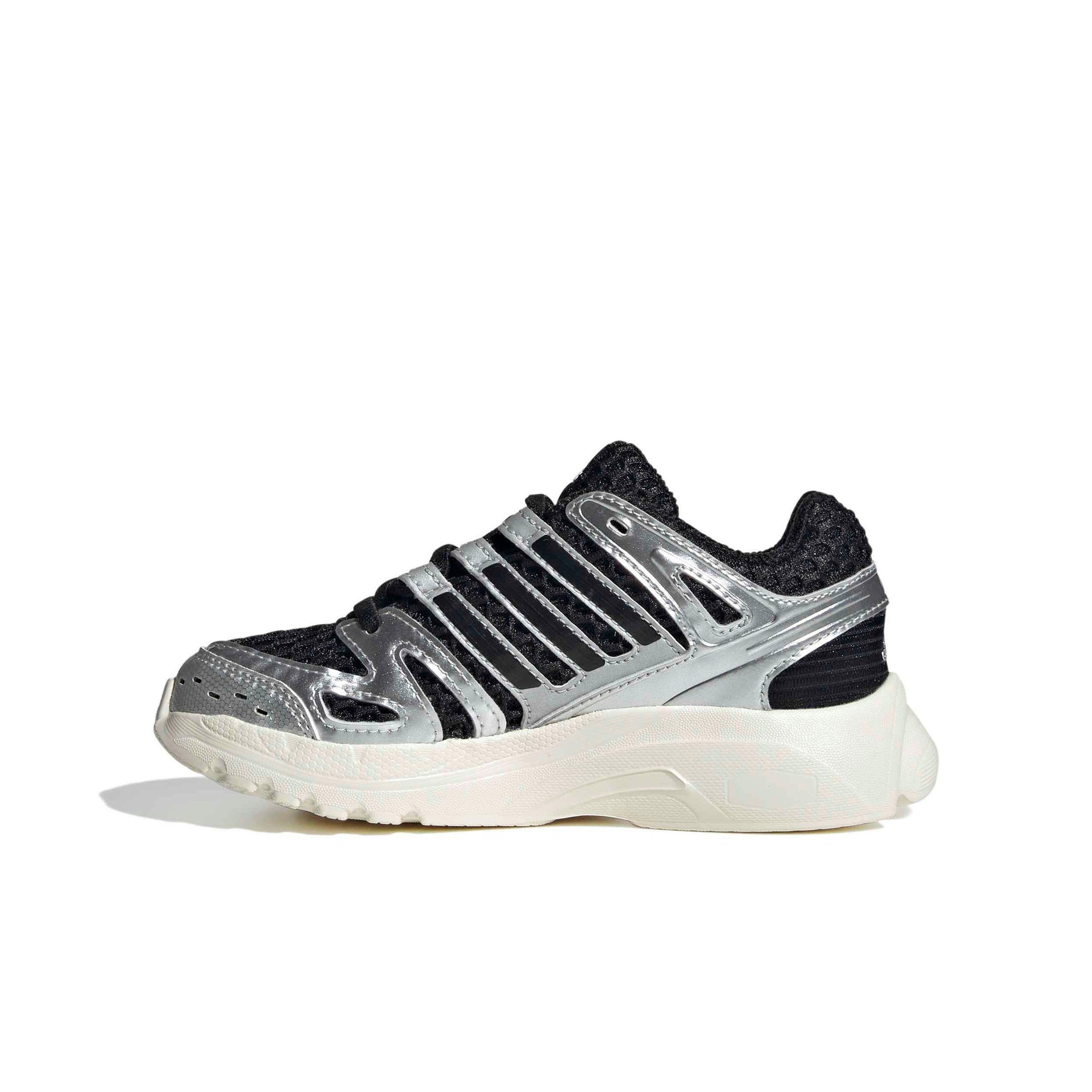 adidas Originals Adistar Control 5 EL Preschool Boys' "Core Black/Silver Metallic/Grey One" Shoe